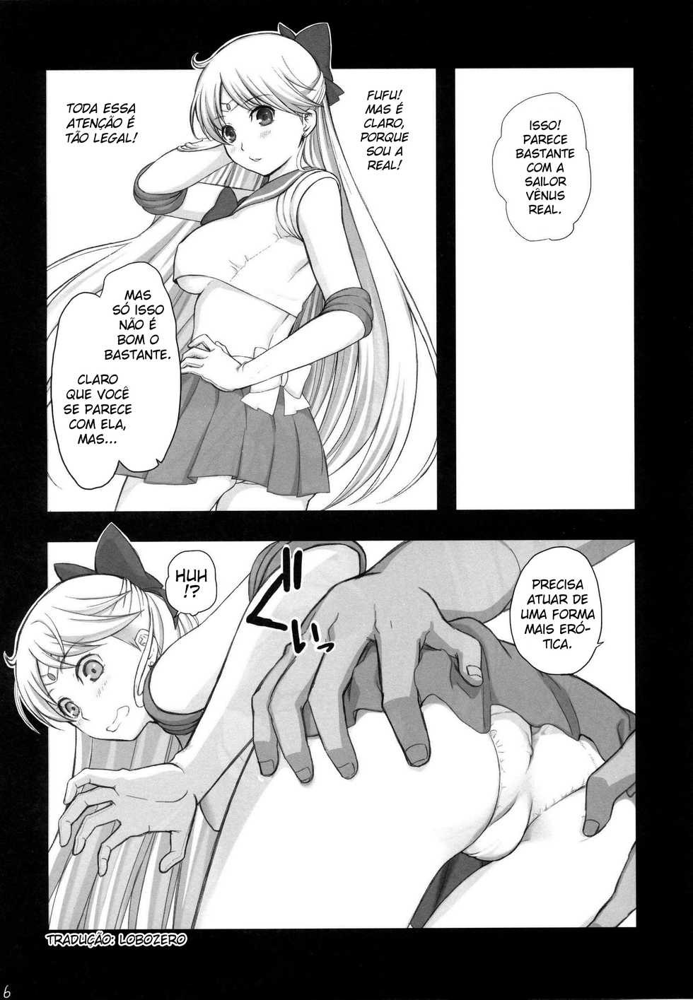 (C81) [Yamada Ichizoku. (Fukurokouji, Mokyu)] V Spot (Bishoujo Senshi Sailor Moon) [Portuguese-BR] - Page 5