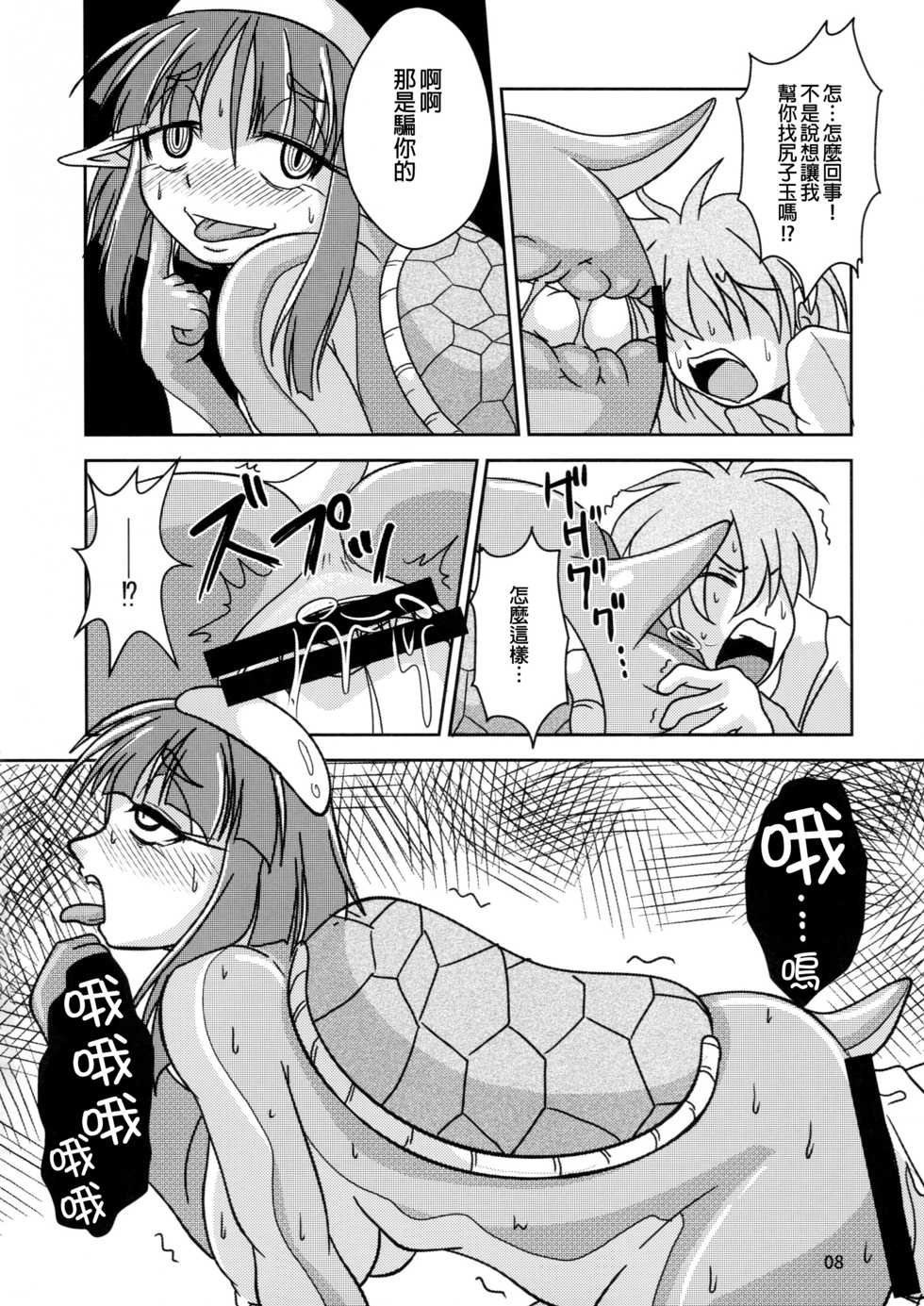 (C95) [Hermit9 (Various)] Anal Vore Goudou [Chinese] [臭鼬娘漢化組] - Page 8