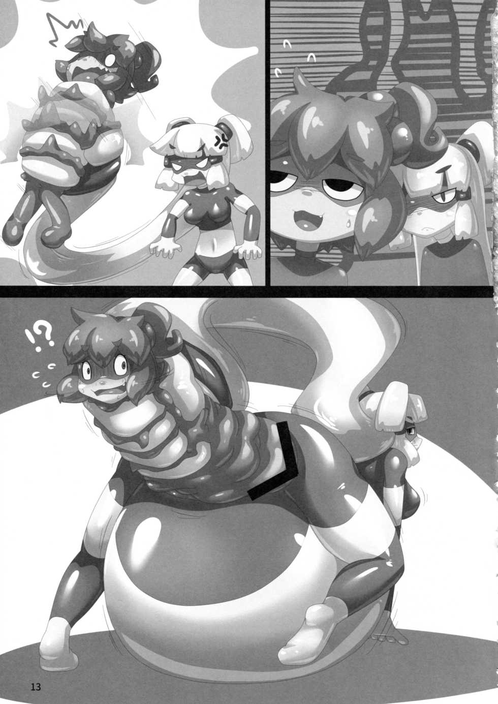 (C95) [Hermit9 (Various)] Anal Vore Goudou [Chinese] [臭鼬娘漢化組] - Page 13