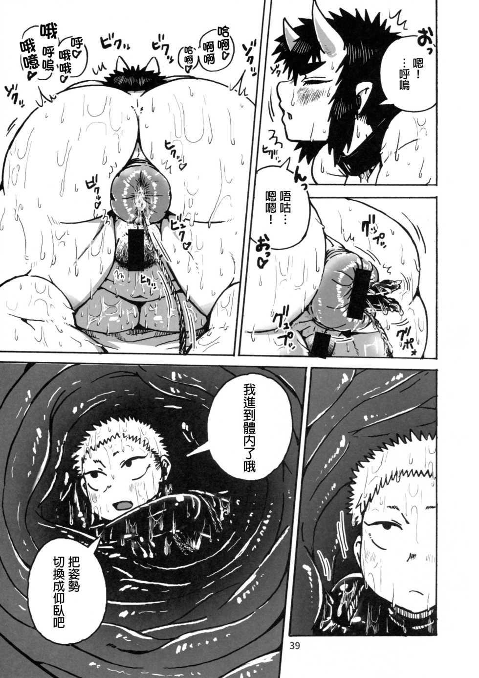 (C95) [Hermit9 (Various)] Anal Vore Goudou [Chinese] [臭鼬娘漢化組] - Page 39