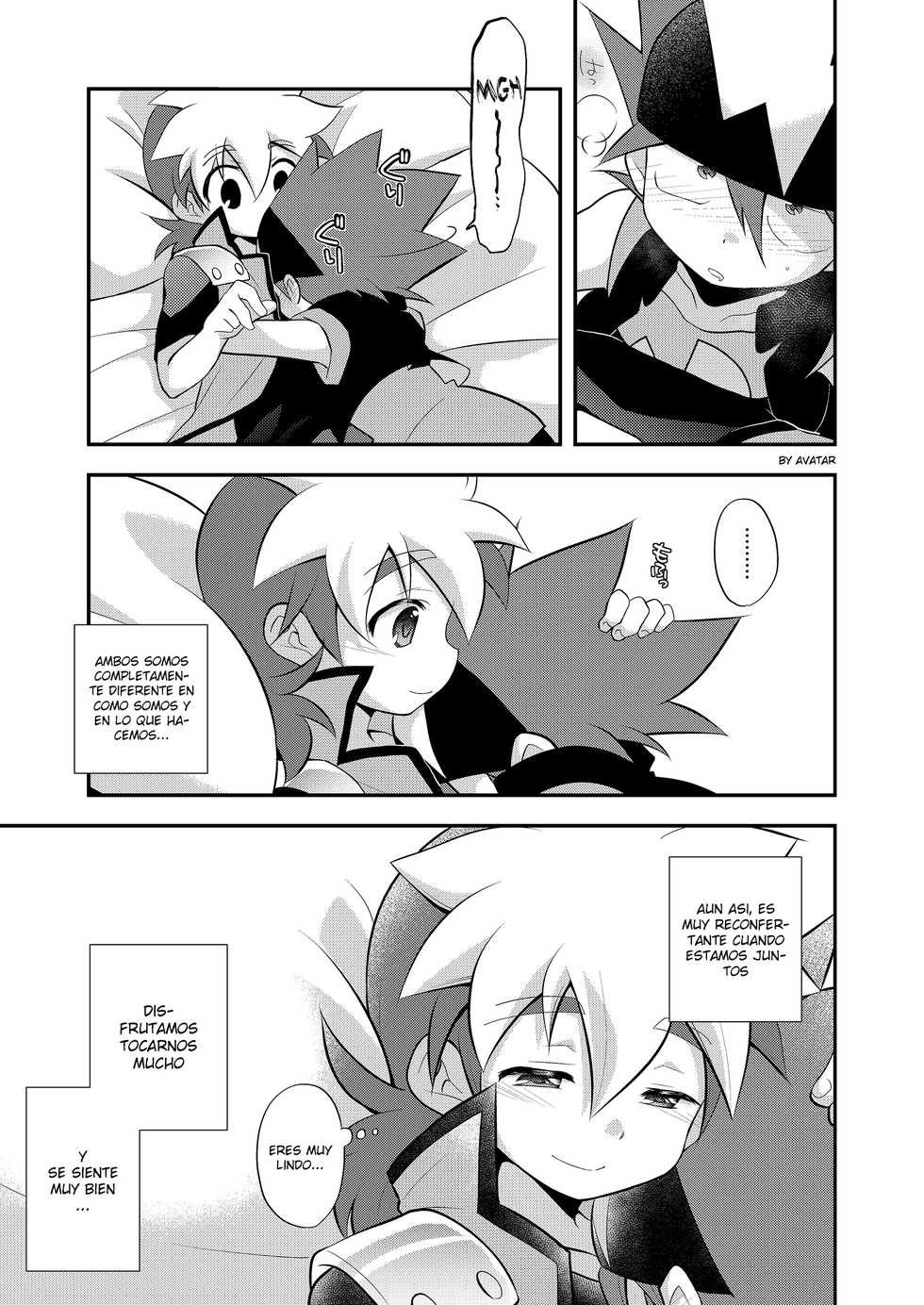 [Takemaruya (Takenoko)] CHU CHO COM (Tenkai Knights) [Spanish] [Avatar-kun] [Digital] - Page 9