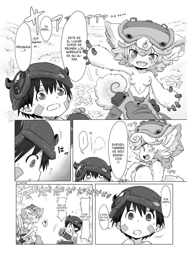 [Ikasumiya (Uchuu Ika)] Shukufuku no Mura (Made in Abyss) [Spanish] [Avatar-kun] [Digital] - Page 6