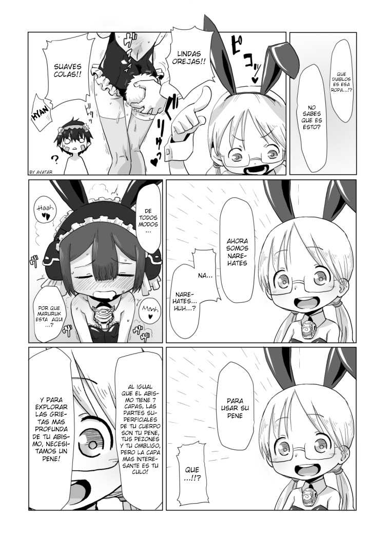 [Ikasumiya (Uchuu Ika)] Shukufuku no Mura (Made in Abyss) [Spanish] [Avatar-kun] [Digital] - Page 14