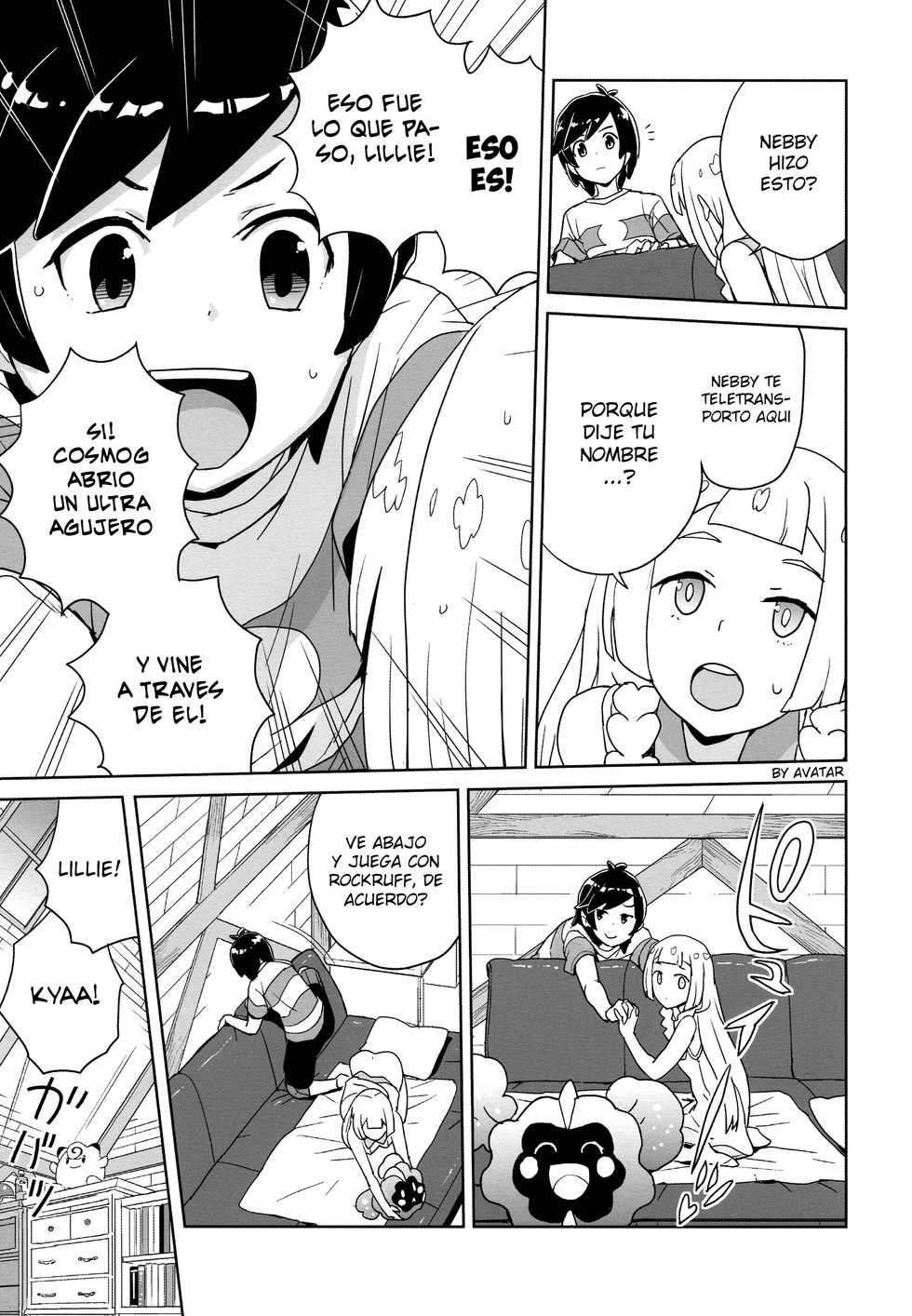 (C92) [Zenra Restaurant (Heriyama)] Choushi ni Noruna yo Lillie (Pokémon Sun and Moon) [Spanish] [Avatar-kun] - Page 8
