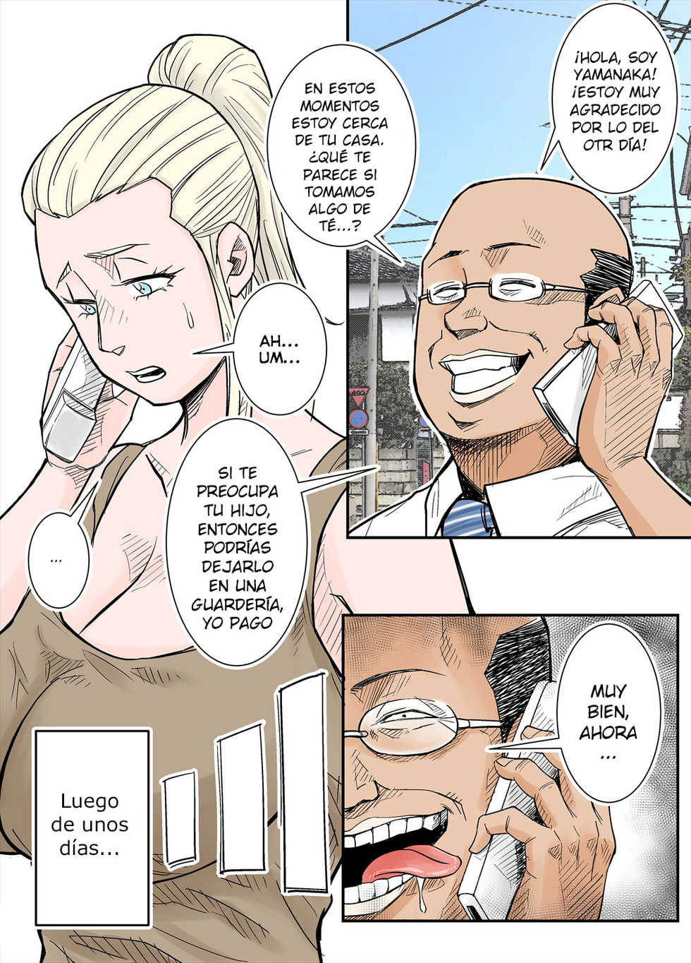 [Nobishiro] K-Cup Gaijinzuma | K-Cup Foreigner Wife [Spanish] [Lanerte] - Page 17