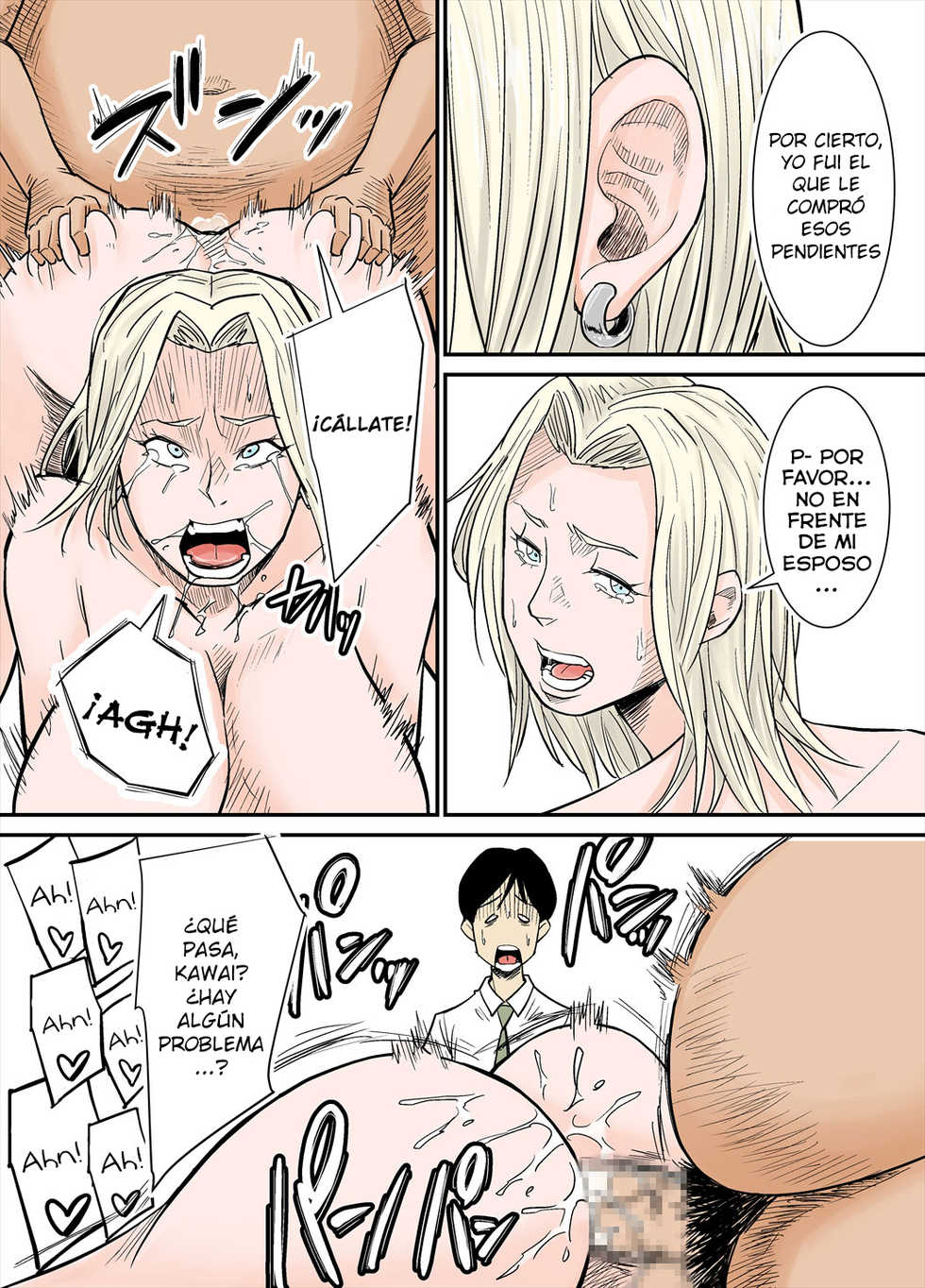 [Nobishiro] K-Cup Gaijinzuma | K-Cup Foreigner Wife [Spanish] [Lanerte] - Page 24