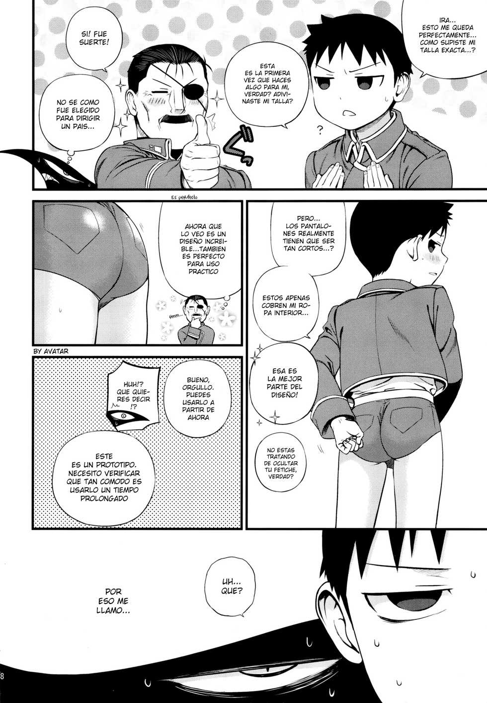 (THE GATHERING DAY2) [Yabure Kabure (Agemon)] Silly lover (Fullmetal Alchemist) [Spanish] [Avatar-kun] - Page 9