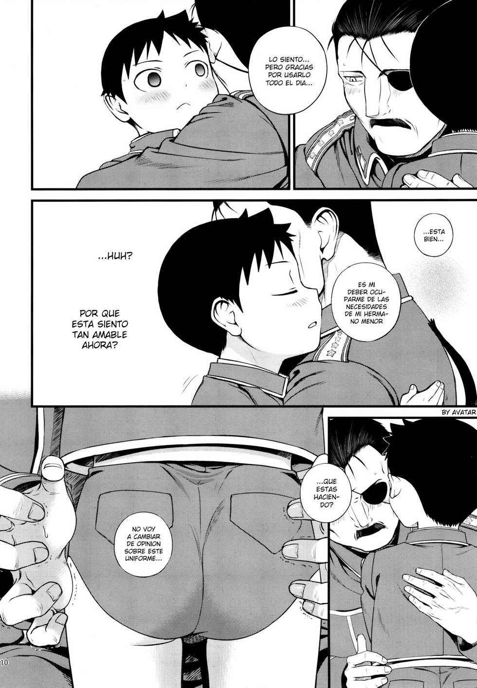 (THE GATHERING DAY2) [Yabure Kabure (Agemon)] Silly lover (Fullmetal Alchemist) [Spanish] [Avatar-kun] - Page 11