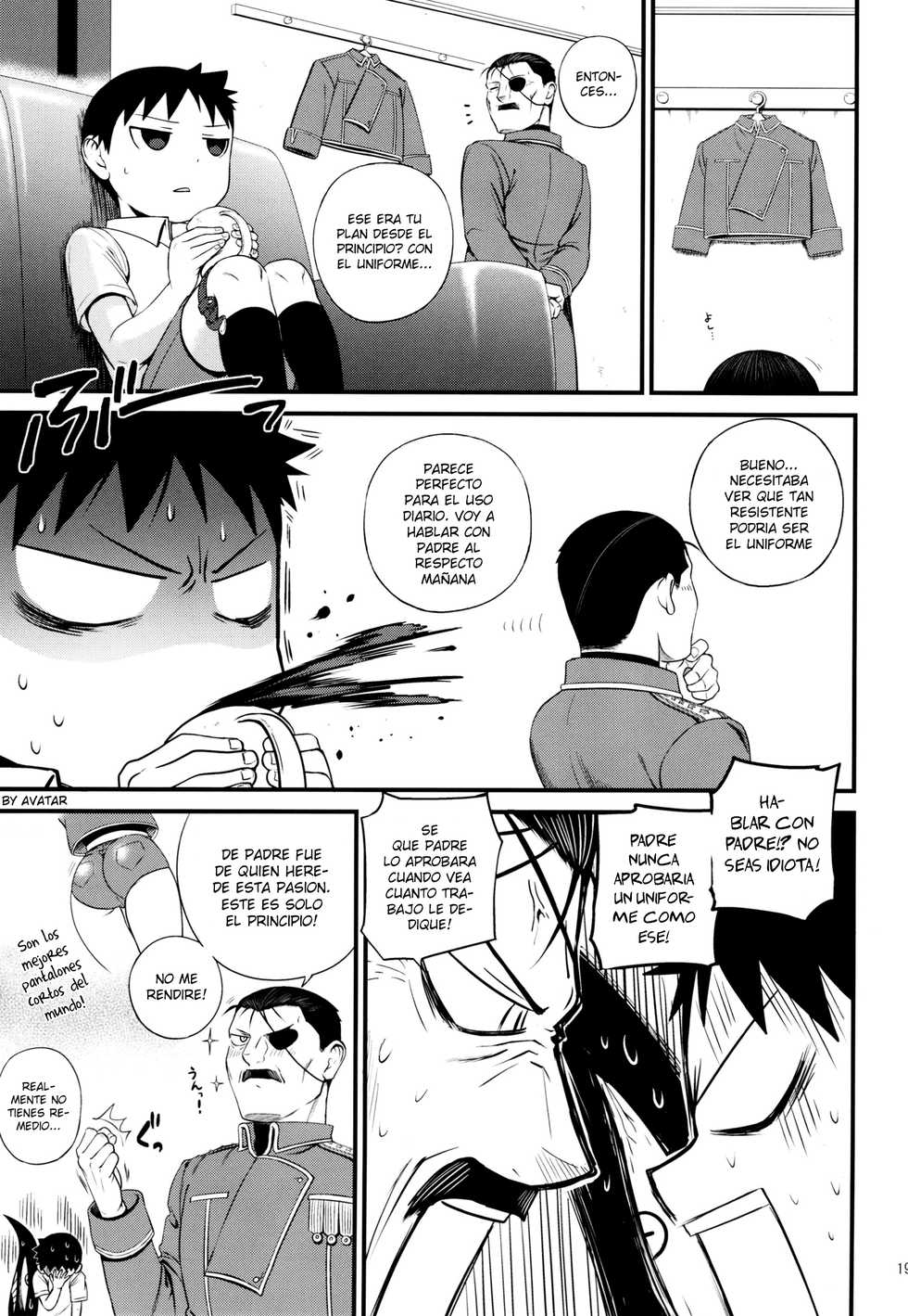 (THE GATHERING DAY2) [Yabure Kabure (Agemon)] Silly lover (Fullmetal Alchemist) [Spanish] [Avatar-kun] - Page 20