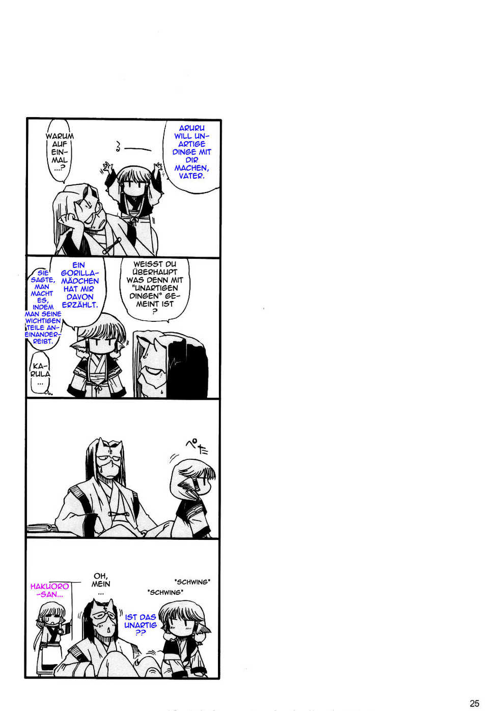 (C70) [Matsumoto Drill Kenkyuujo (Naganoon)] Tamani wa nai no mo ii janai (Utawarerumono) [German] - Page 24