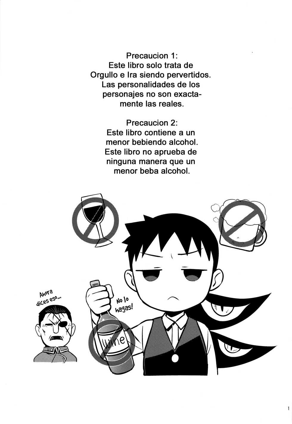 (Shota Scratch SP5) [Yabure Kabure (Agemon)] Yoidore Brother | Drunk Brother (Fullmetal Alchemist) [Spanish] [Avatar-kun] - Page 2