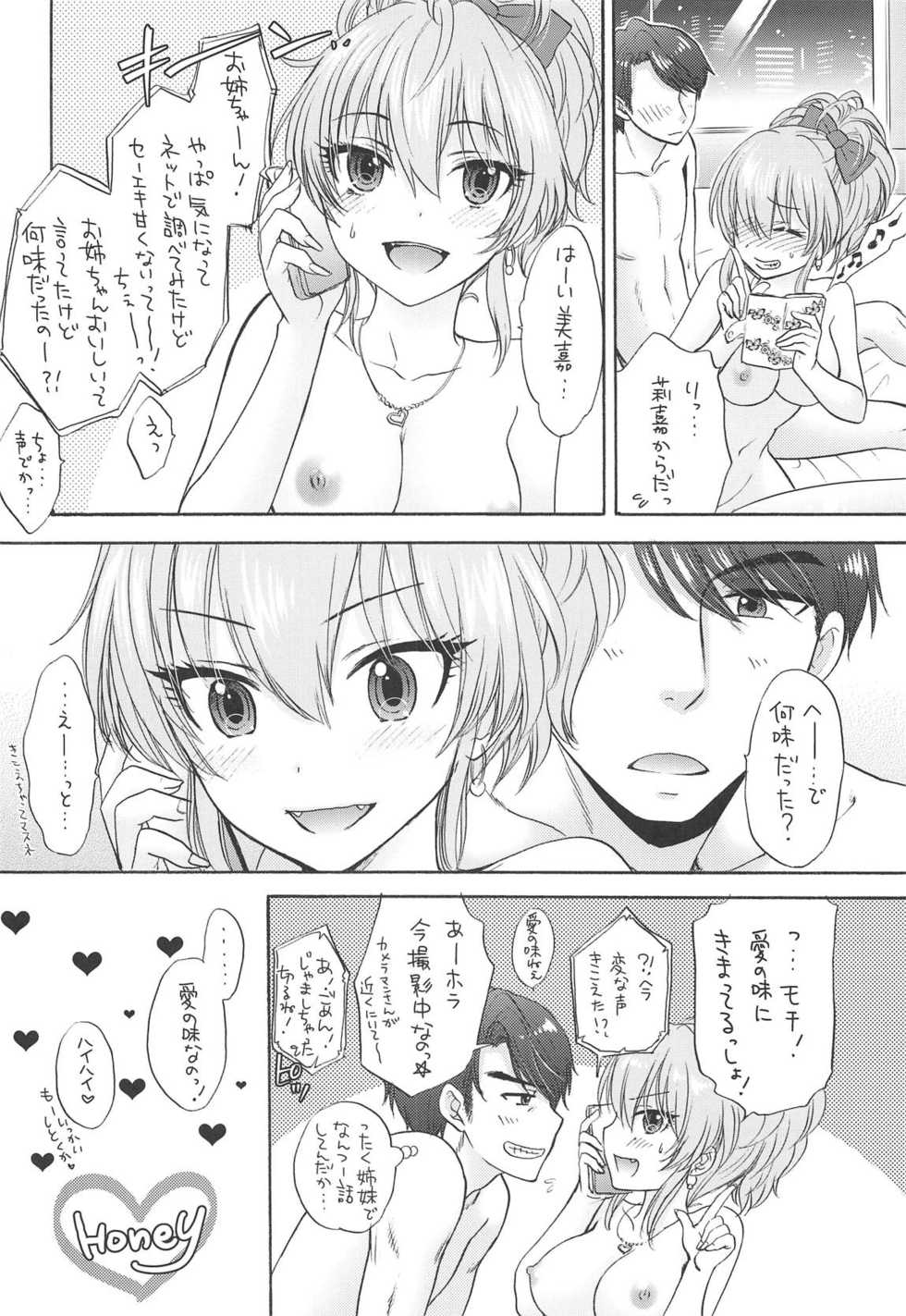 (C95) [SAILORQ2 (RYÖ)] WILD & HONEY (THE IDOLM@STER CINDERELLA GIRLS) - Page 21