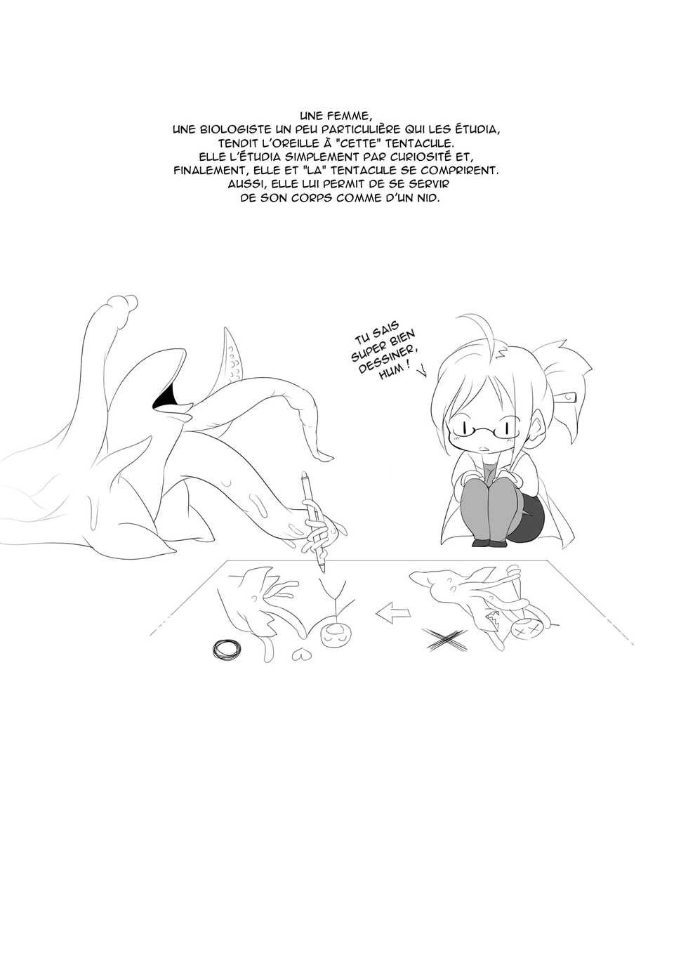 [Nekoarashi (Yana)] Igyo no Kimi to | The Strange Creature and I [french] [O-S] [Decensored - Page 3