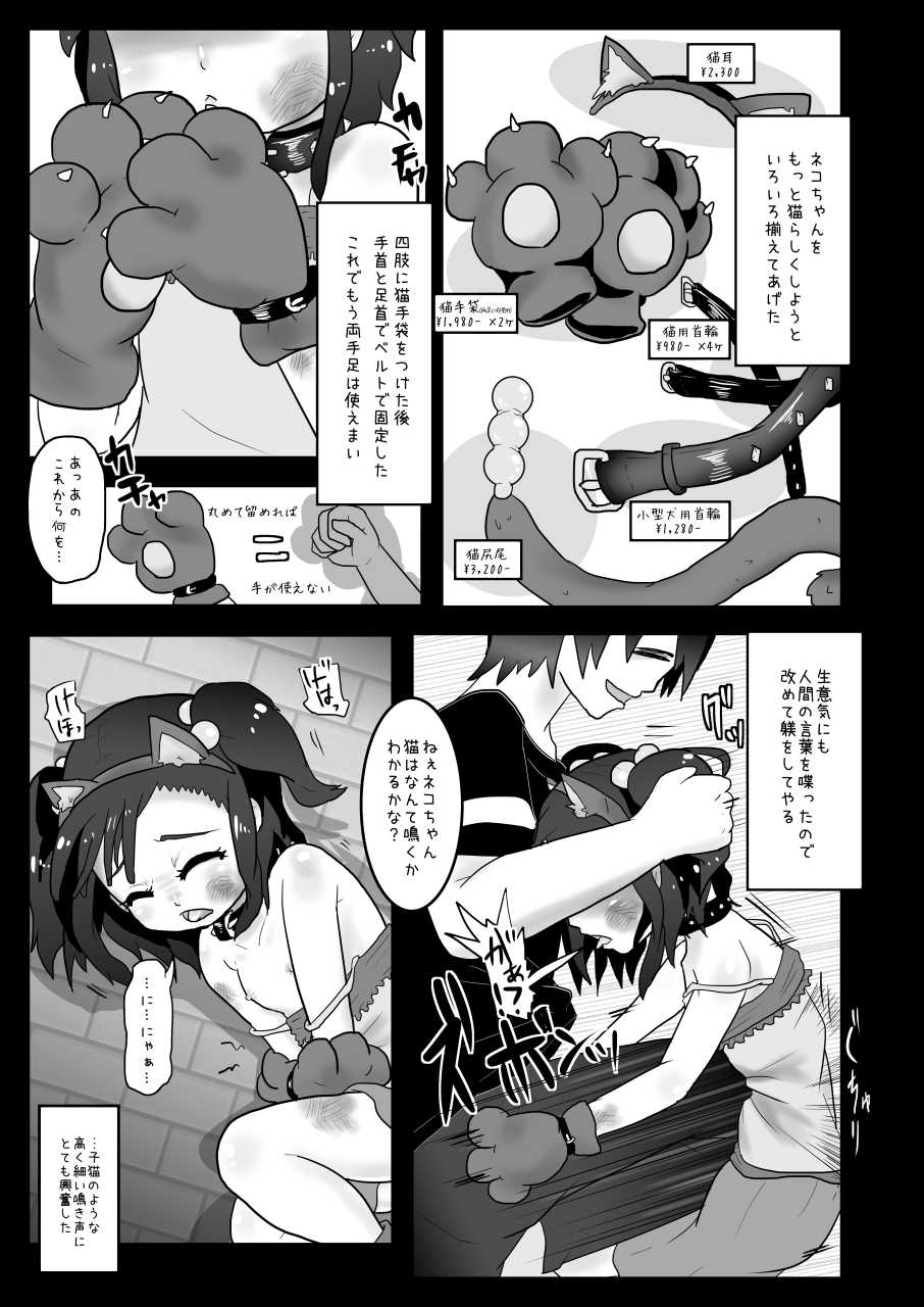 [Dennou Chocolate (AwA)] Kuromutsu-san to Hiroi Neko-chan [Digital] - Page 9