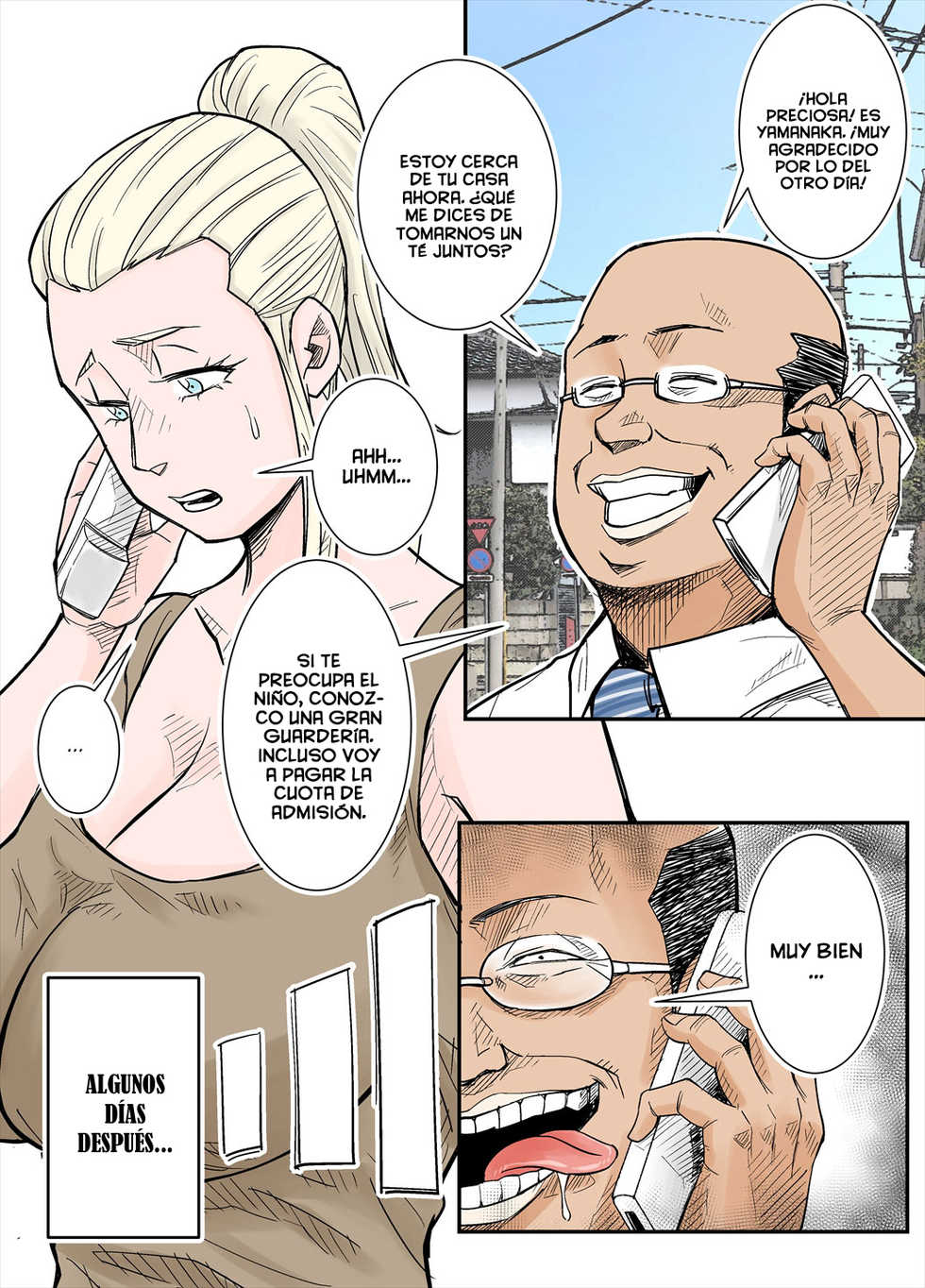 [Nobishiro] K-Cup Gaijinzuma | K-Cup Foreigner Wife [Spanish] [Blackmoon Scans] - Page 17