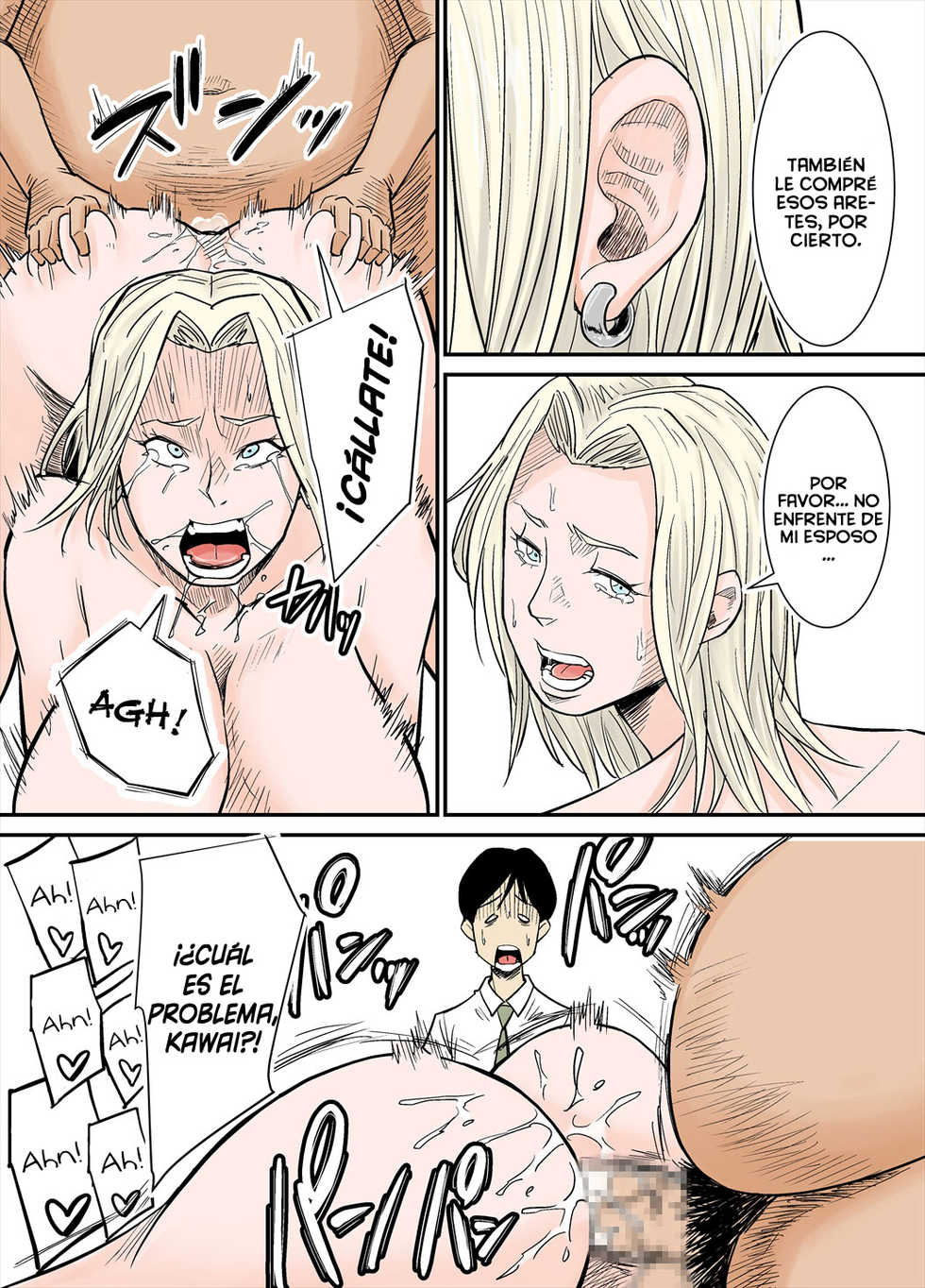 [Nobishiro] K-Cup Gaijinzuma | K-Cup Foreigner Wife [Spanish] [Blackmoon Scans] - Page 24