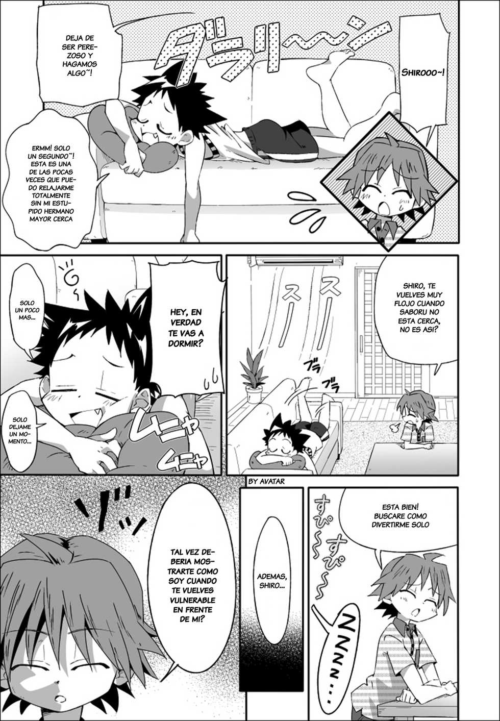 (Shota Scratch 21) [gymno (Kiriya)] School Boys! Kitsunetsuki Hen [Spanish] [Avatar-kun] [Decensored] - Page 2
