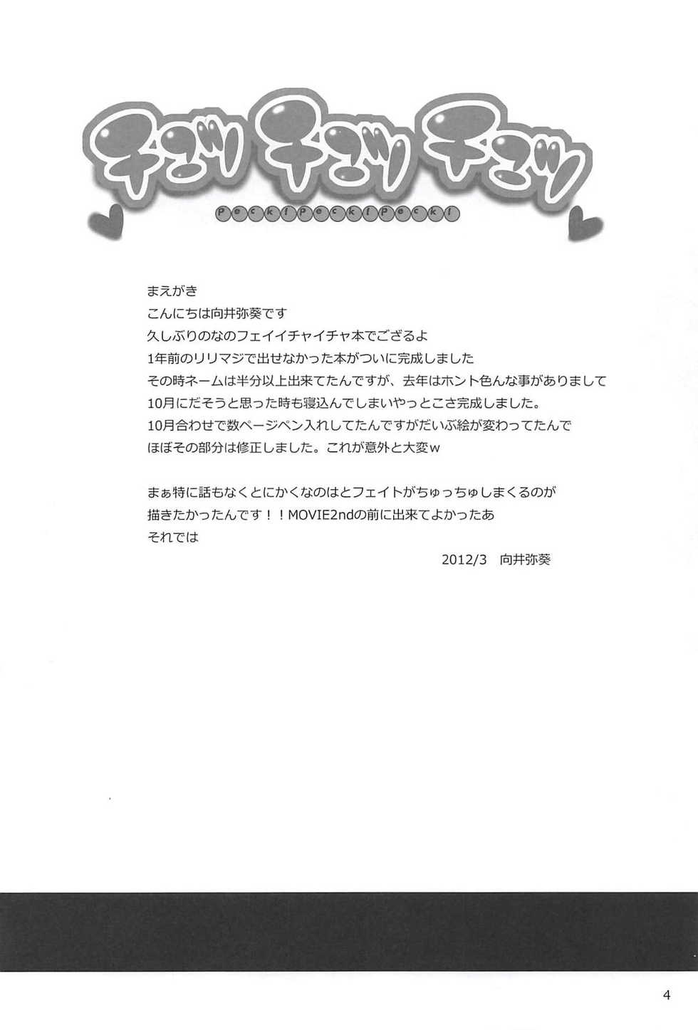 (Lyrical Magical 13) [Goberazzo (Mukaibi Aoi)] Chu Chu Chu (Mahou Shoujo Lyrical Nanoha) - Page 3