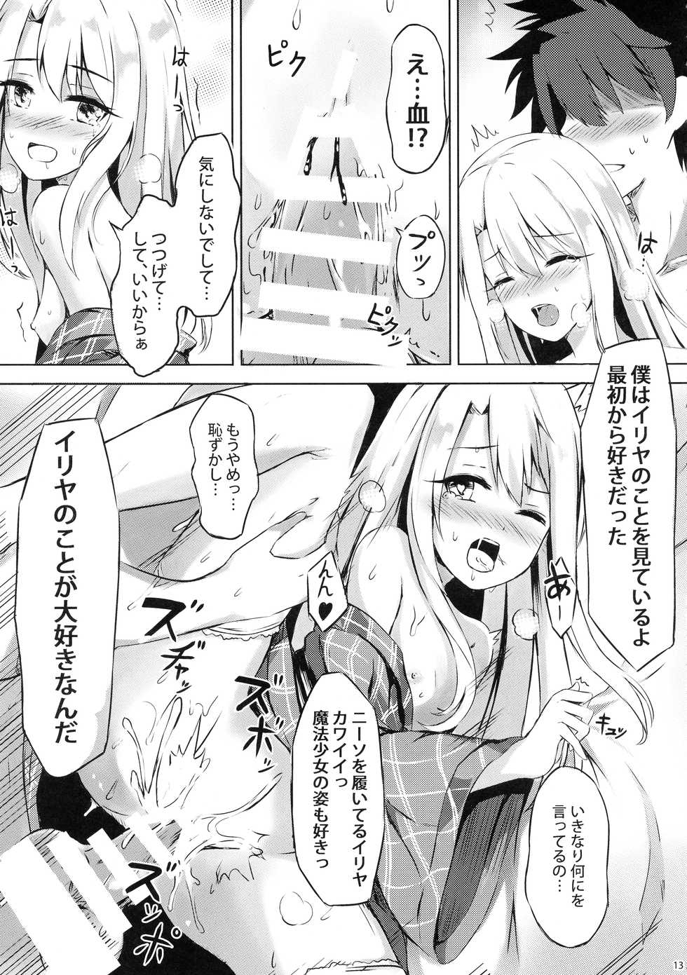 (COMIC1☆12) [Koniro Kajitsu (Konka)] Illya to Issho ni Shiyo (Fate/Grand Order, Fate/kaleid liner Prisma Illya) - Page 15
