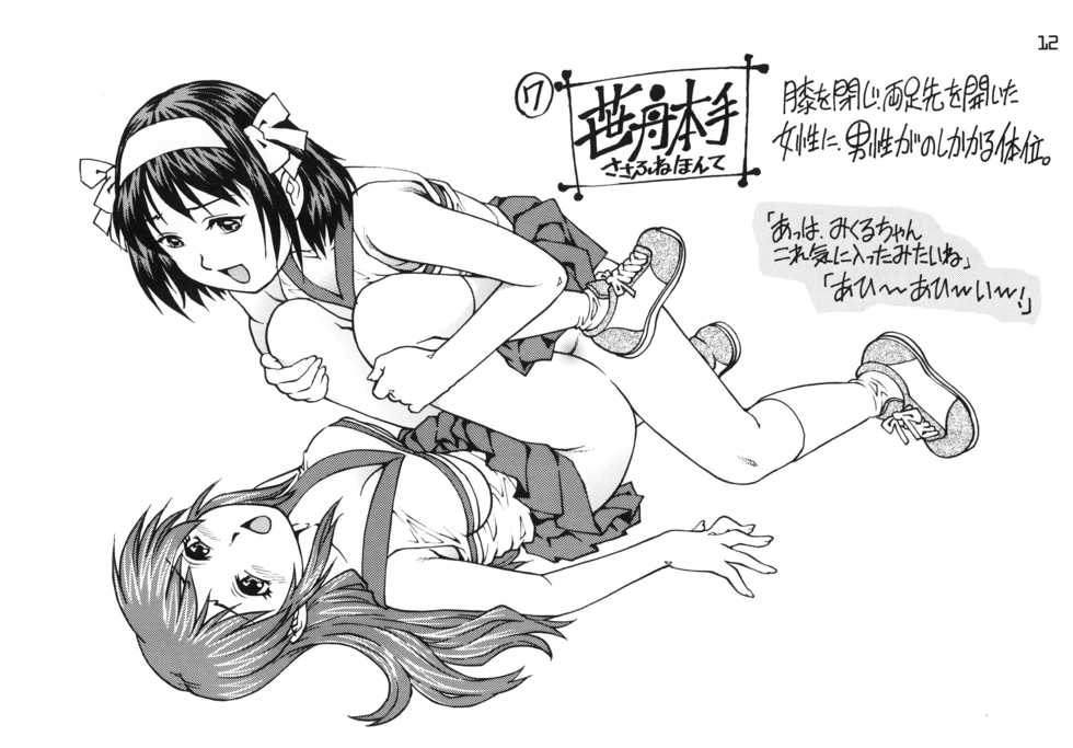 (SC35) [GuruGuru Honpo (Yanagawa Rio)] Futanari Haruhi no 48H~Zenpen~ (Suzumiya Haruhi no Yuuutsu) - Page 11