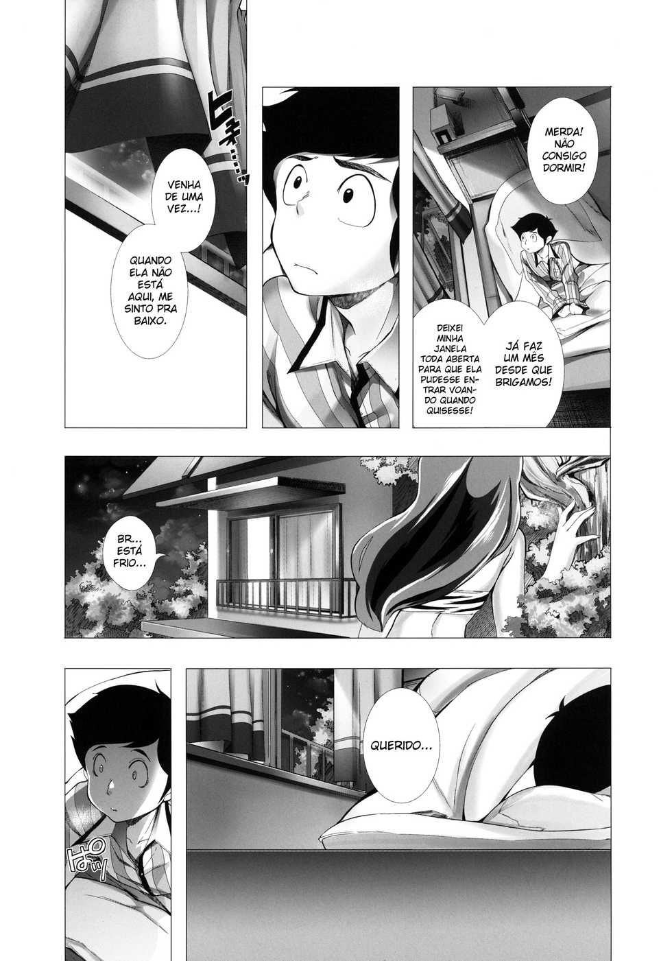 (C83) [Twinkle Teacher (Kaitou Pink)] Dengeki Jealousy | Electric Jealousy (Urusei Yatsura) [Portuguese-BR] - Page 5