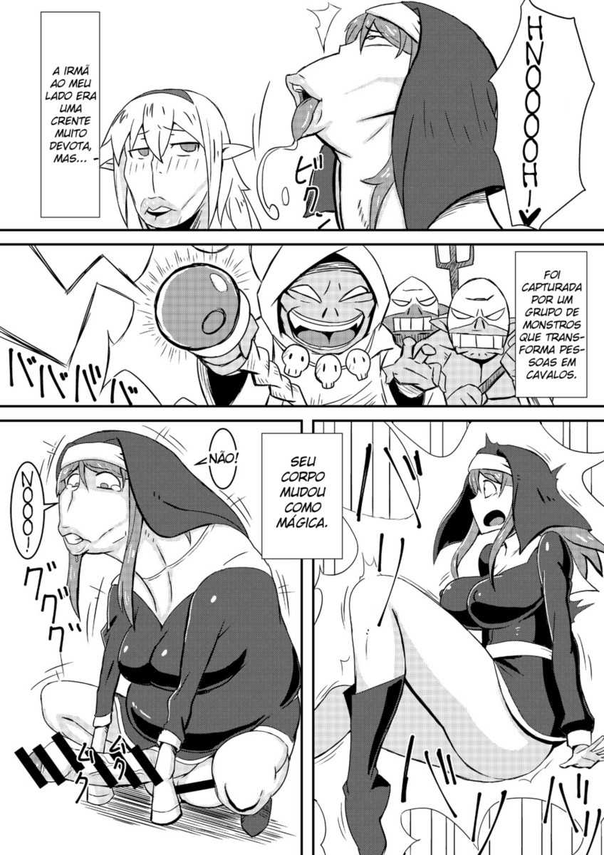 [Nikujirushi (Nikujiruc)] Queen's Stallion [Portuguese-BR] - Page 7