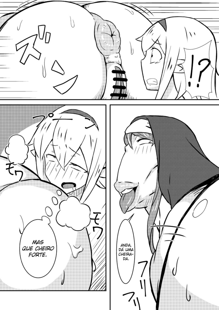 [Nikujirushi (Nikujiruc)] Queen's Stallion [Portuguese-BR] - Page 13