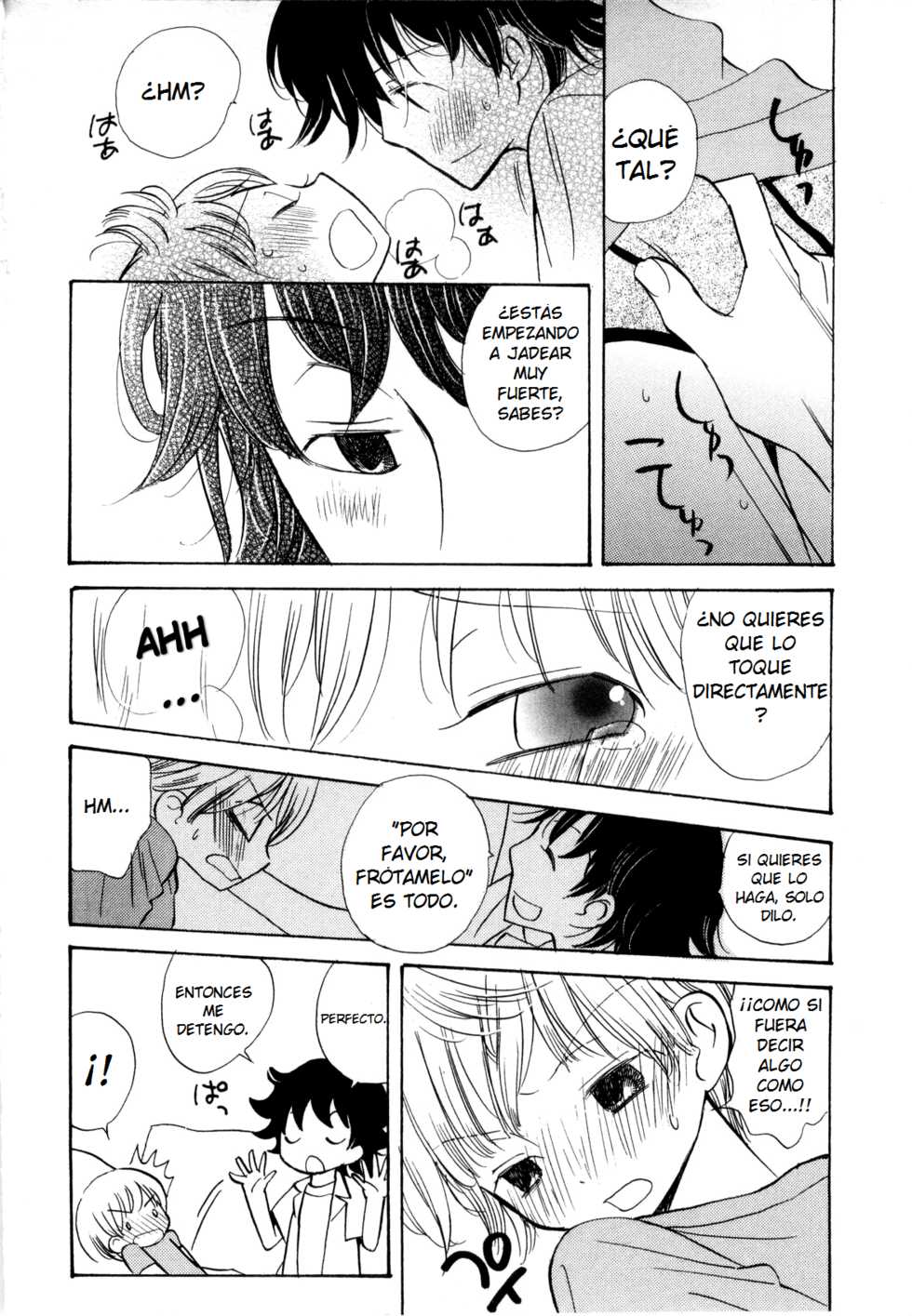 [Gyuunyuu Rinda] Toshiue no Hito | My Senior 3 (Shota Tama San) [Spanish] [ShotaSpace] - Page 12