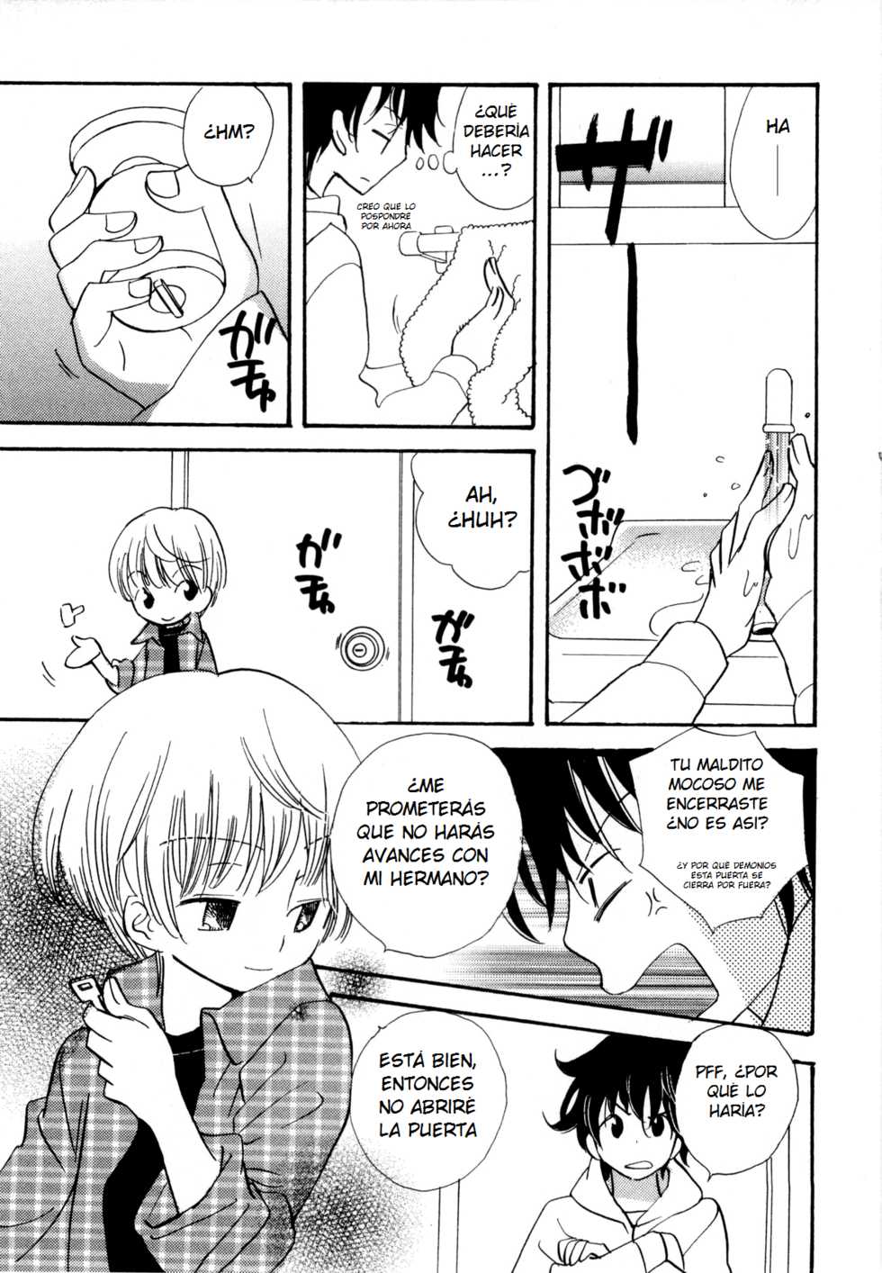 [Gyuunyuu Rinda] Toshiue no Hito | My Senior 2 (Shota Tama Ni) [Spanish] [ShotaSpace] - Page 4