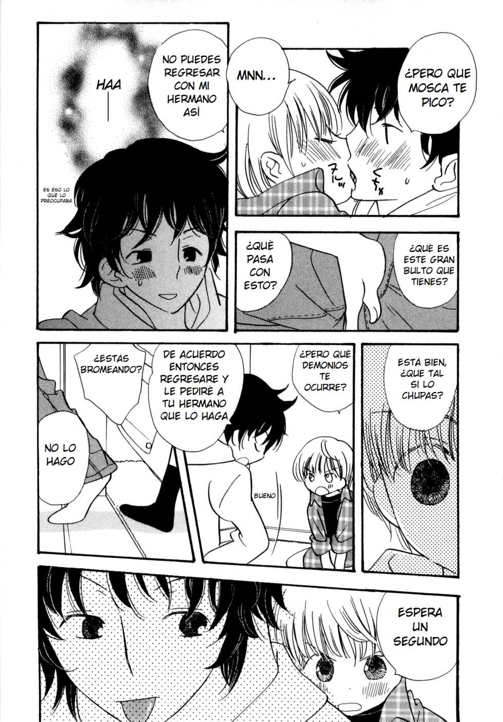 [Gyuunyuu Rinda] Toshiue no Hito | My Senior 2 (Shota Tama Ni) [Spanish] [ShotaSpace] - Page 7