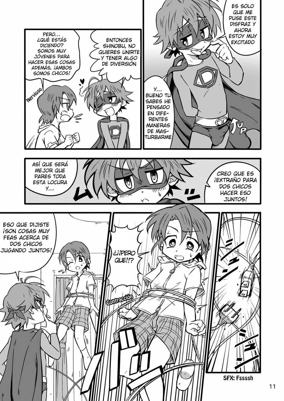 [Gymno (Kiriya)] School Boys! ~Yarakashita Hen~ [Spanish] [ShotaSpace] - Page 9