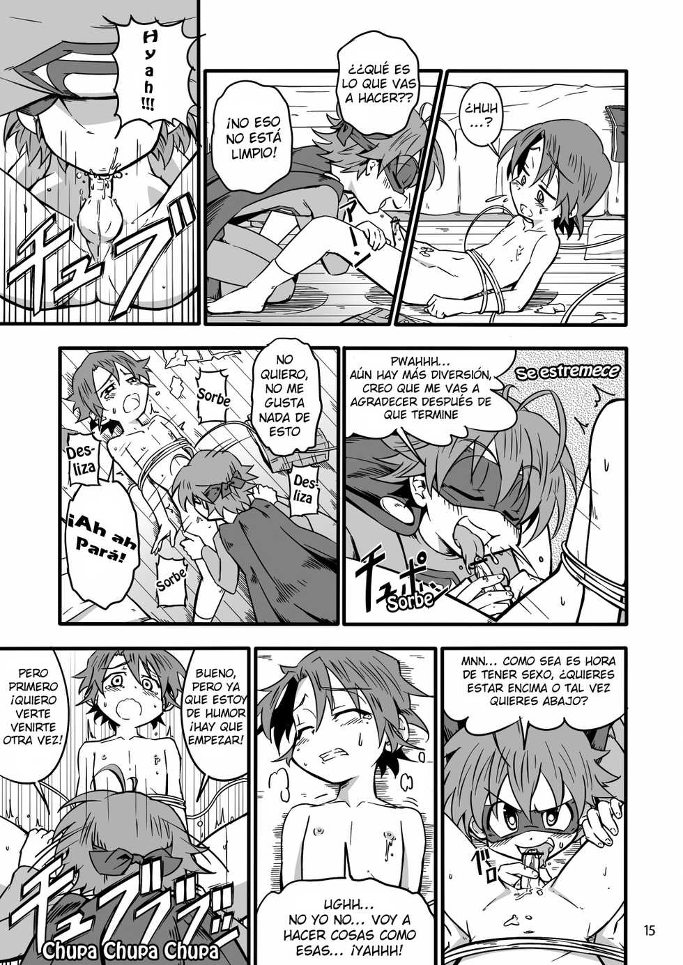 [Gymno (Kiriya)] School Boys! ~Yarakashita Hen~ [Spanish] [ShotaSpace] - Page 13