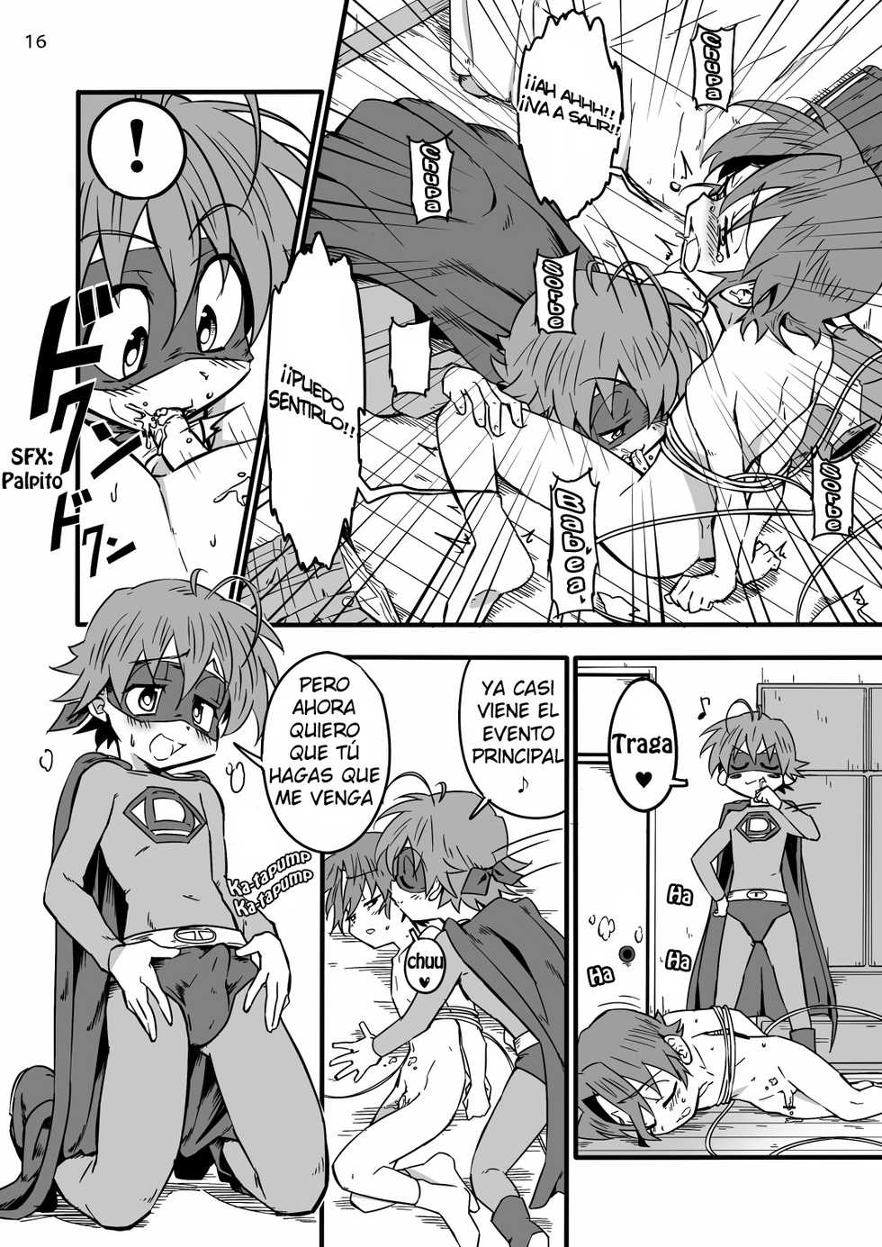 [Gymno (Kiriya)] School Boys! ~Yarakashita Hen~ [Spanish] [ShotaSpace] - Page 14