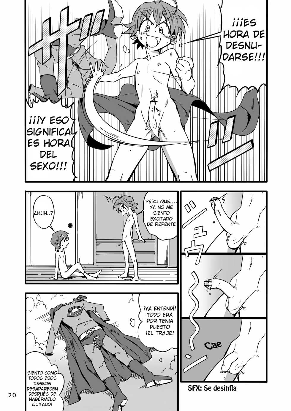 [Gymno (Kiriya)] School Boys! ~Yarakashita Hen~ [Spanish] [ShotaSpace] - Page 18