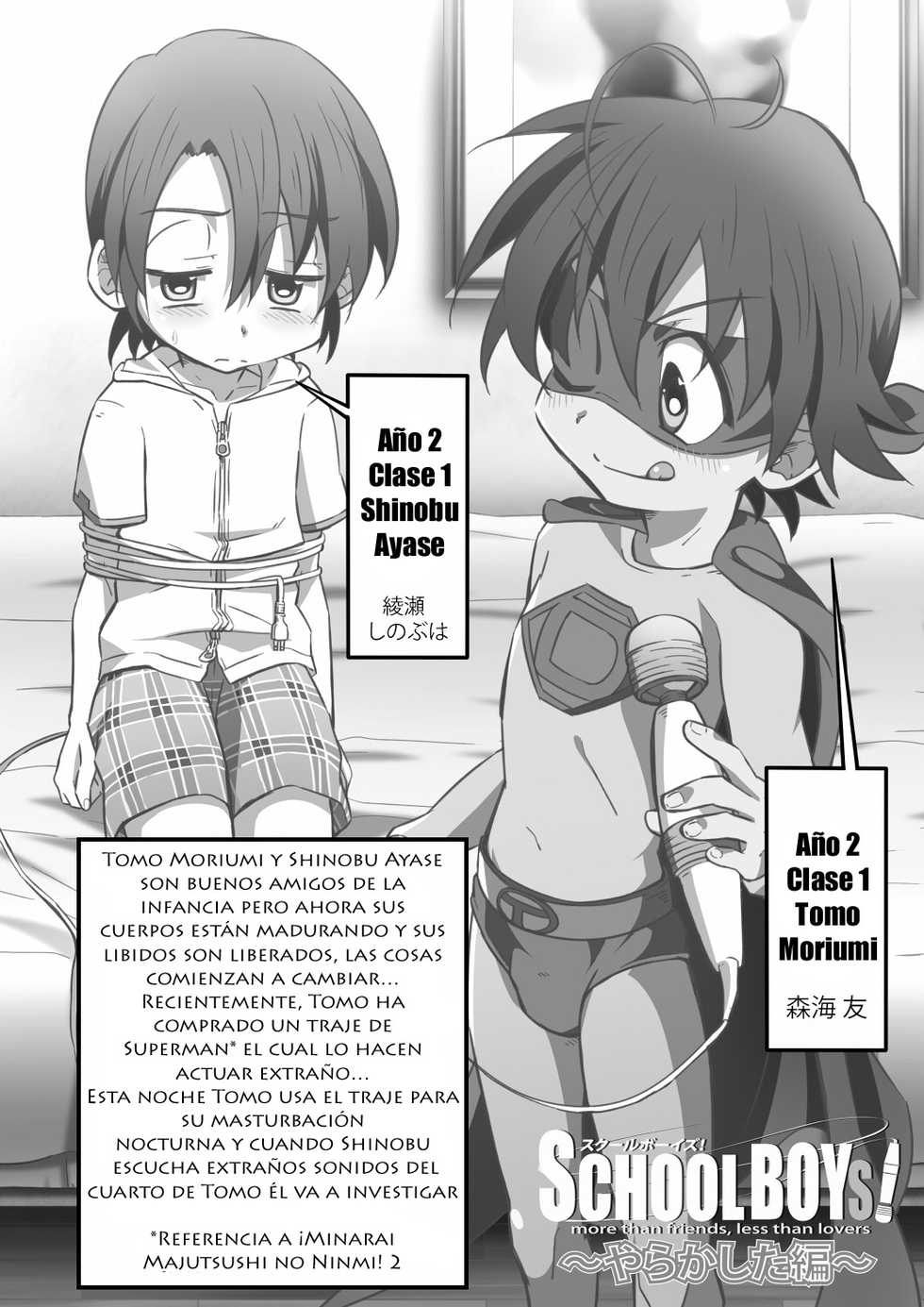 [Gymno (Kiriya)] School Boys! ~Yarakashita Hen~ [Spanish] [ShotaSpace] - Page 24