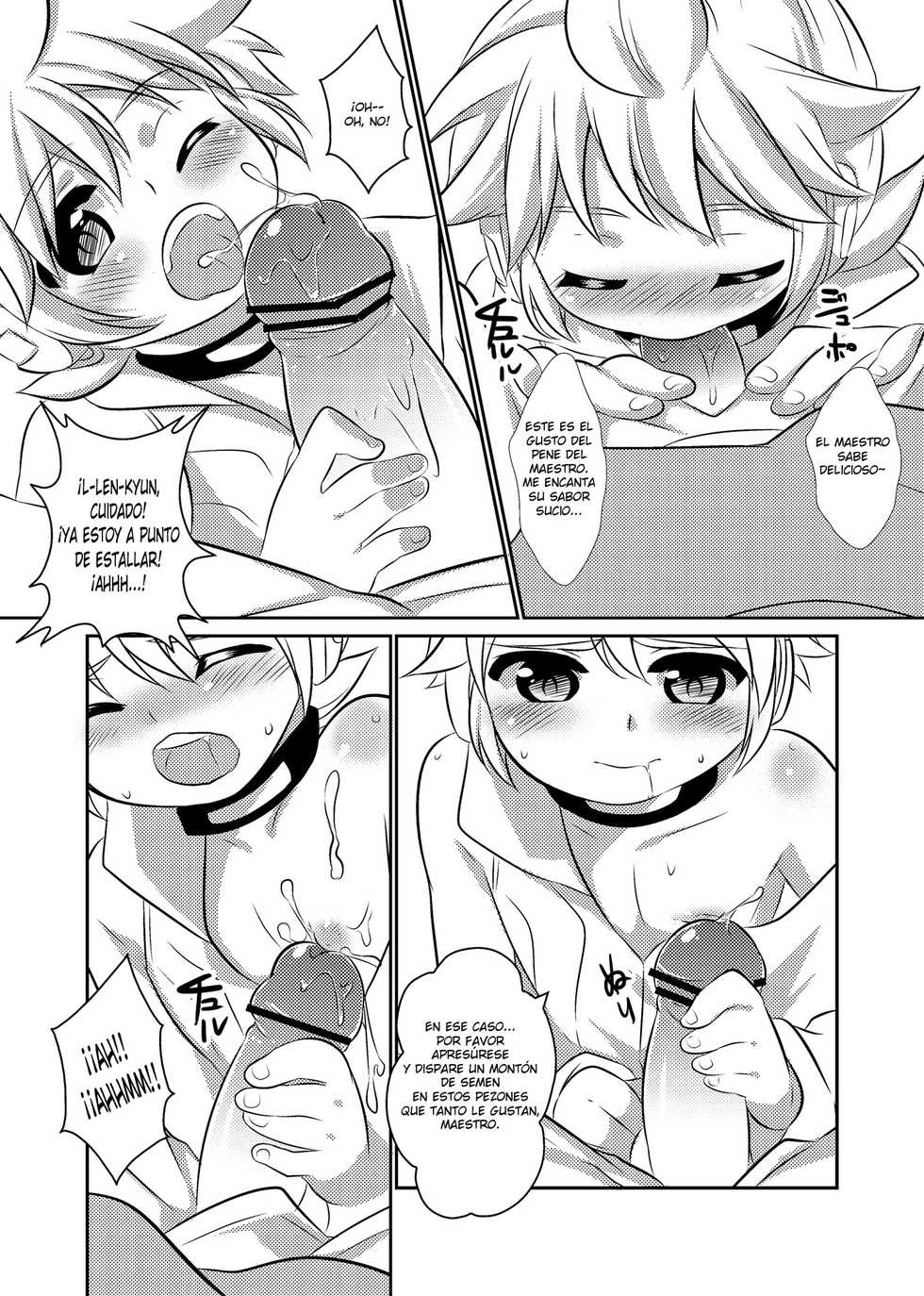 (C80) [O-Mars (Mars)] Kanden Shounen (Vocaloid) [Spanish] [ShotaSpace] - Page 13