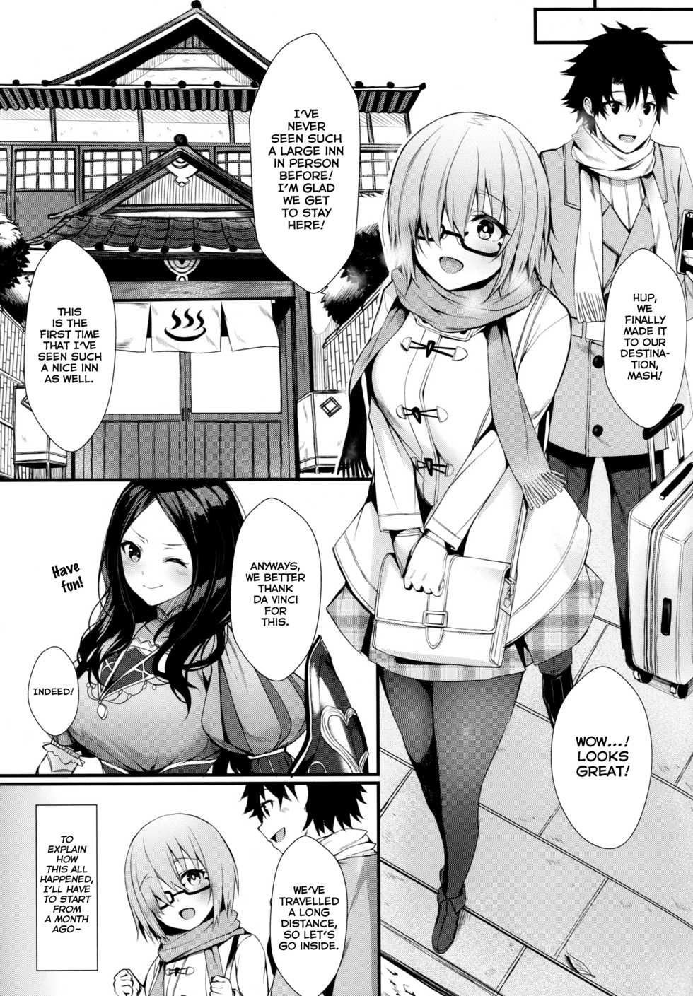 (C95) [Flock Blue (Blue_Gk)] Mash to Issho ni (Fate/Grand Order) [English] [NHNL] - Page 2