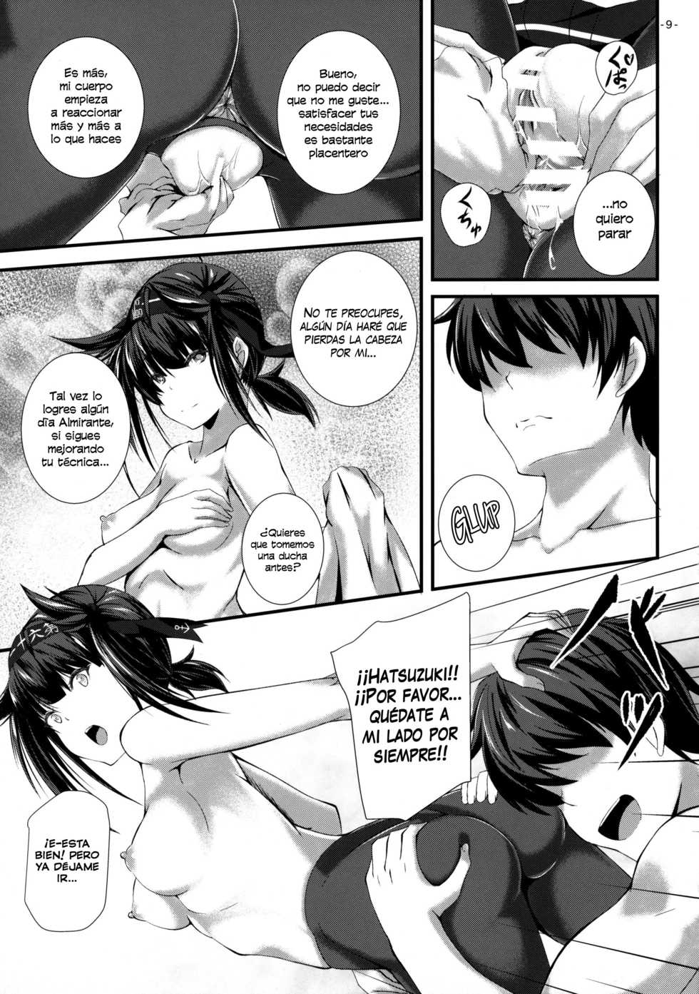 (Houraigekisen! Yo-i! 25Senme) [Shougentei (Kuon)] Hatsuiki (Kantai Collection -KanColle-) [Spanish] (Kantai Doujins) - Page 8