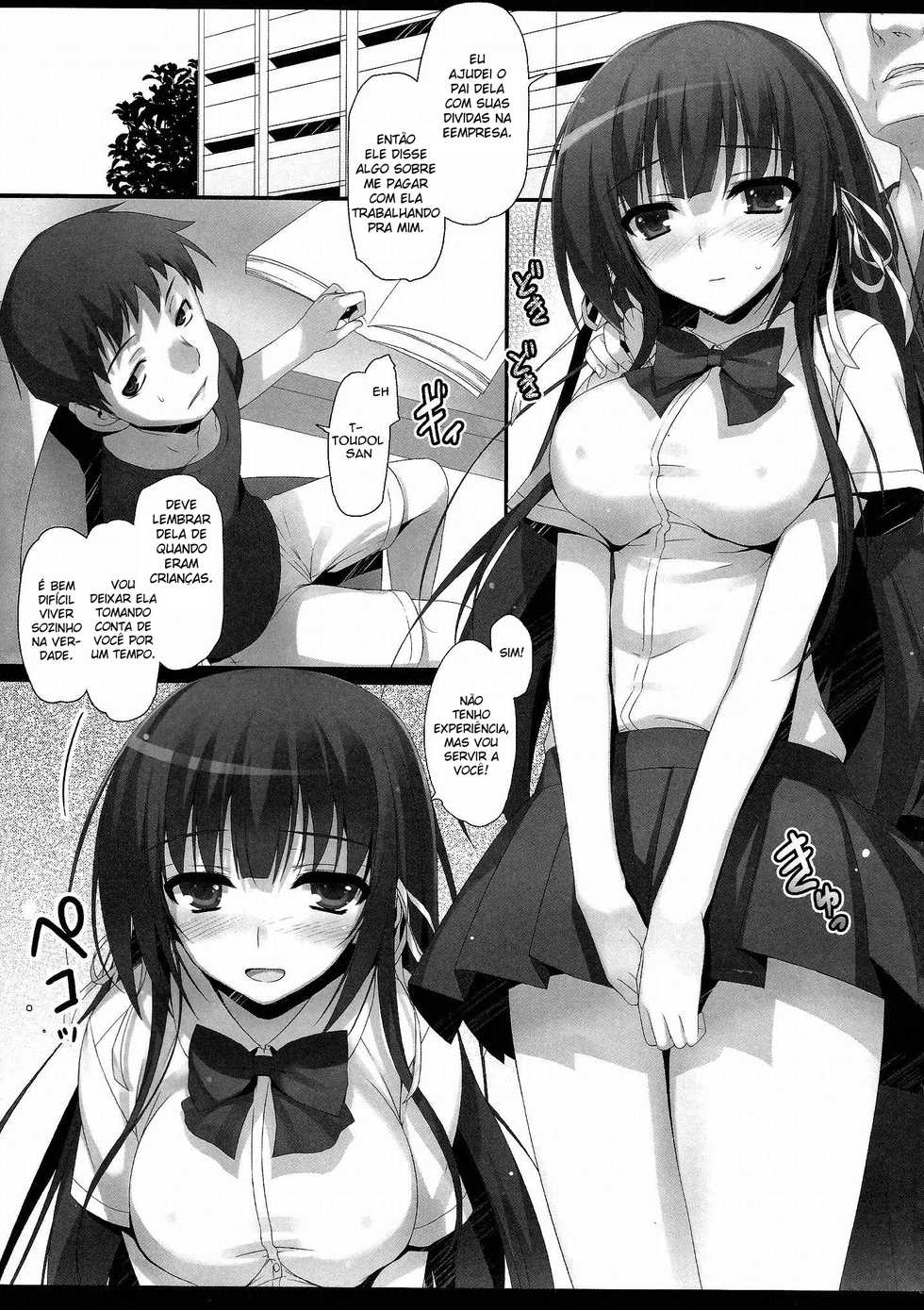 (C84) [Mugenkidou A (Tomose Shunsaku)] Houkago Aimashou | Let's Meet After School [Portuguese-BR] - Page 5