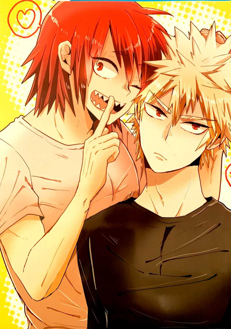 (Douyara Deban no Youda! 8) [ZAZA (N)] Heart ni hi o Tsukete! (Boku no Hero Academia) [English] [Otokonoko Scans] - Page 1