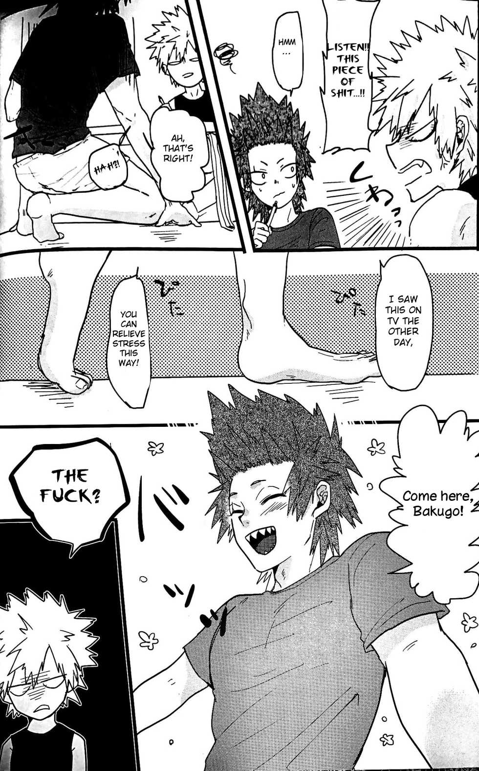(Douyara Deban no Youda! 8) [ZAZA (N)] Heart ni hi o Tsukete! (Boku no Hero Academia) [English] [Otokonoko Scans] - Page 3