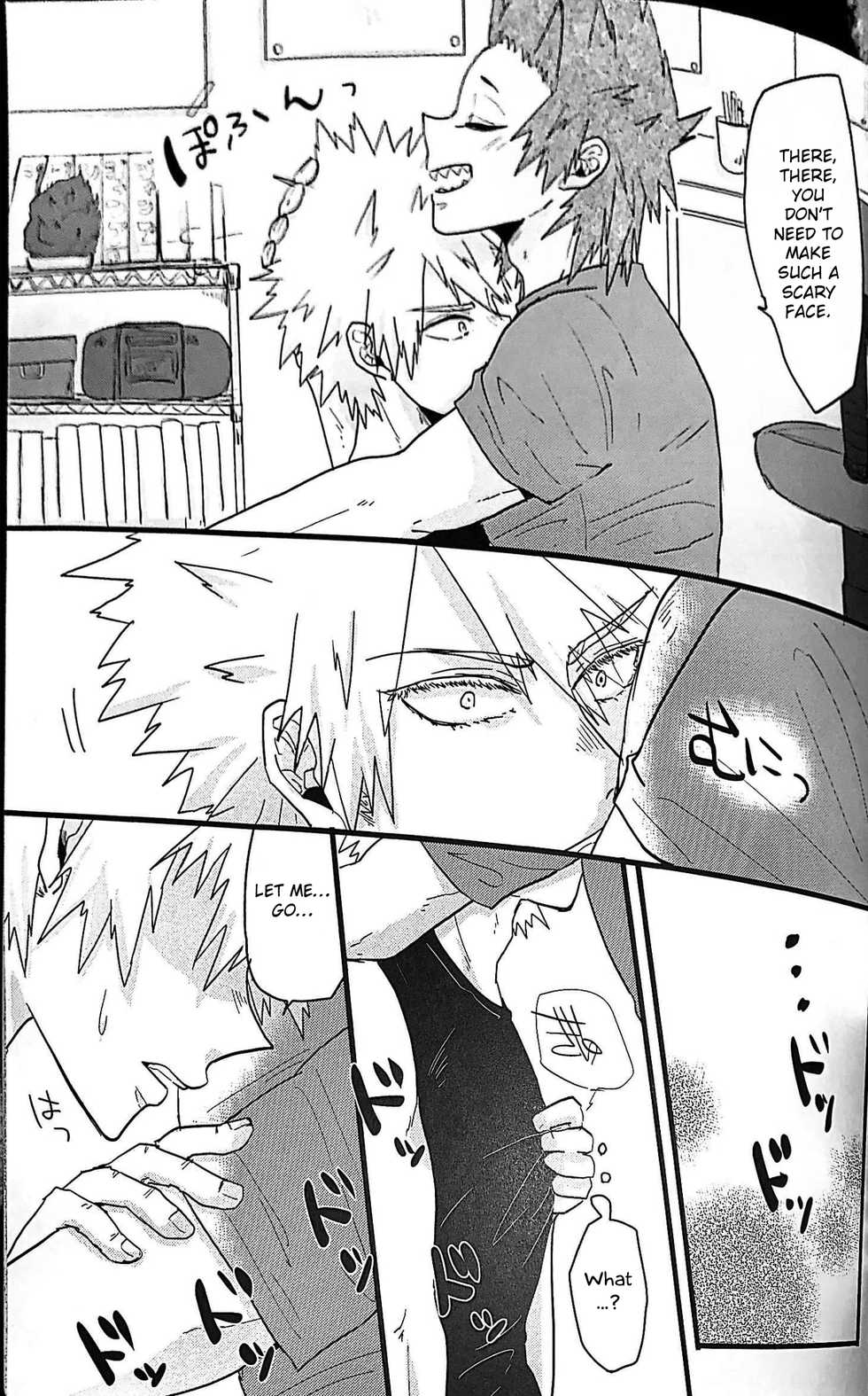 (Douyara Deban no Youda! 8) [ZAZA (N)] Heart ni hi o Tsukete! (Boku no Hero Academia) [English] [Otokonoko Scans] - Page 4