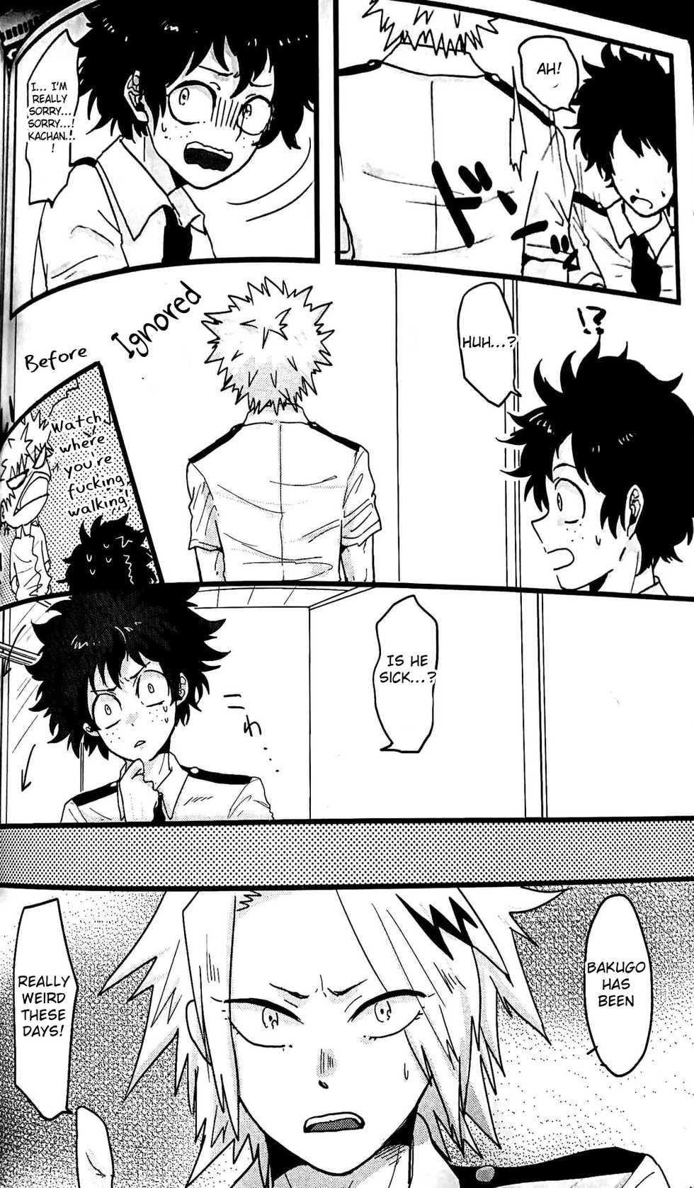 (Douyara Deban no Youda! 8) [ZAZA (N)] Heart ni hi o Tsukete! (Boku no Hero Academia) [English] [Otokonoko Scans] - Page 7