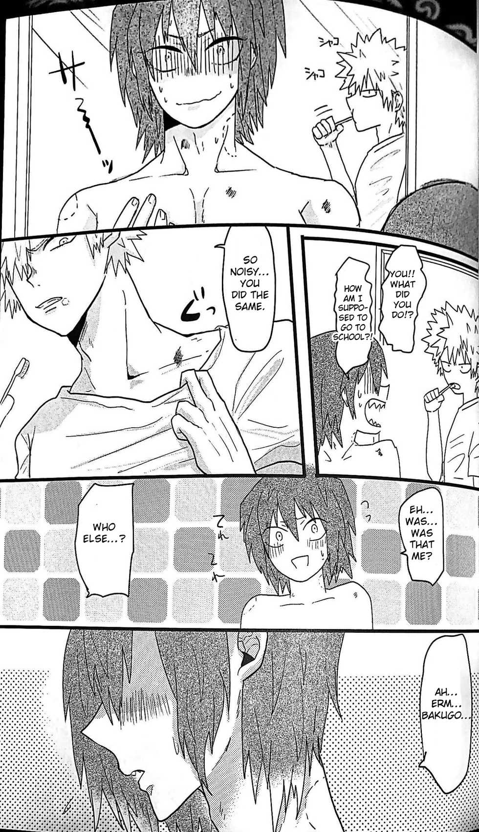 (Douyara Deban no Youda! 8) [ZAZA (N)] Heart ni hi o Tsukete! (Boku no Hero Academia) [English] [Otokonoko Scans] - Page 28