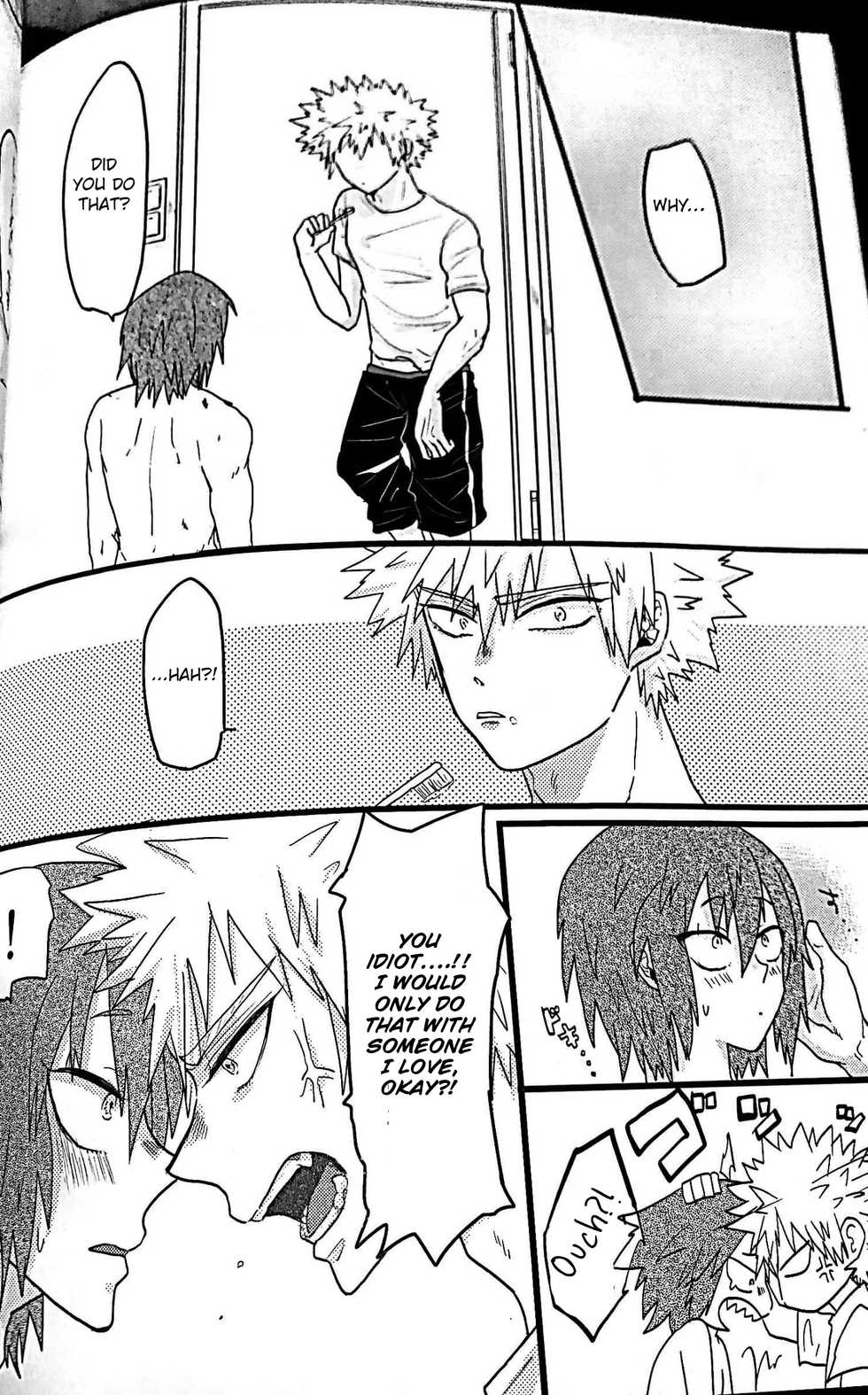 (Douyara Deban no Youda! 8) [ZAZA (N)] Heart ni hi o Tsukete! (Boku no Hero Academia) [English] [Otokonoko Scans] - Page 29