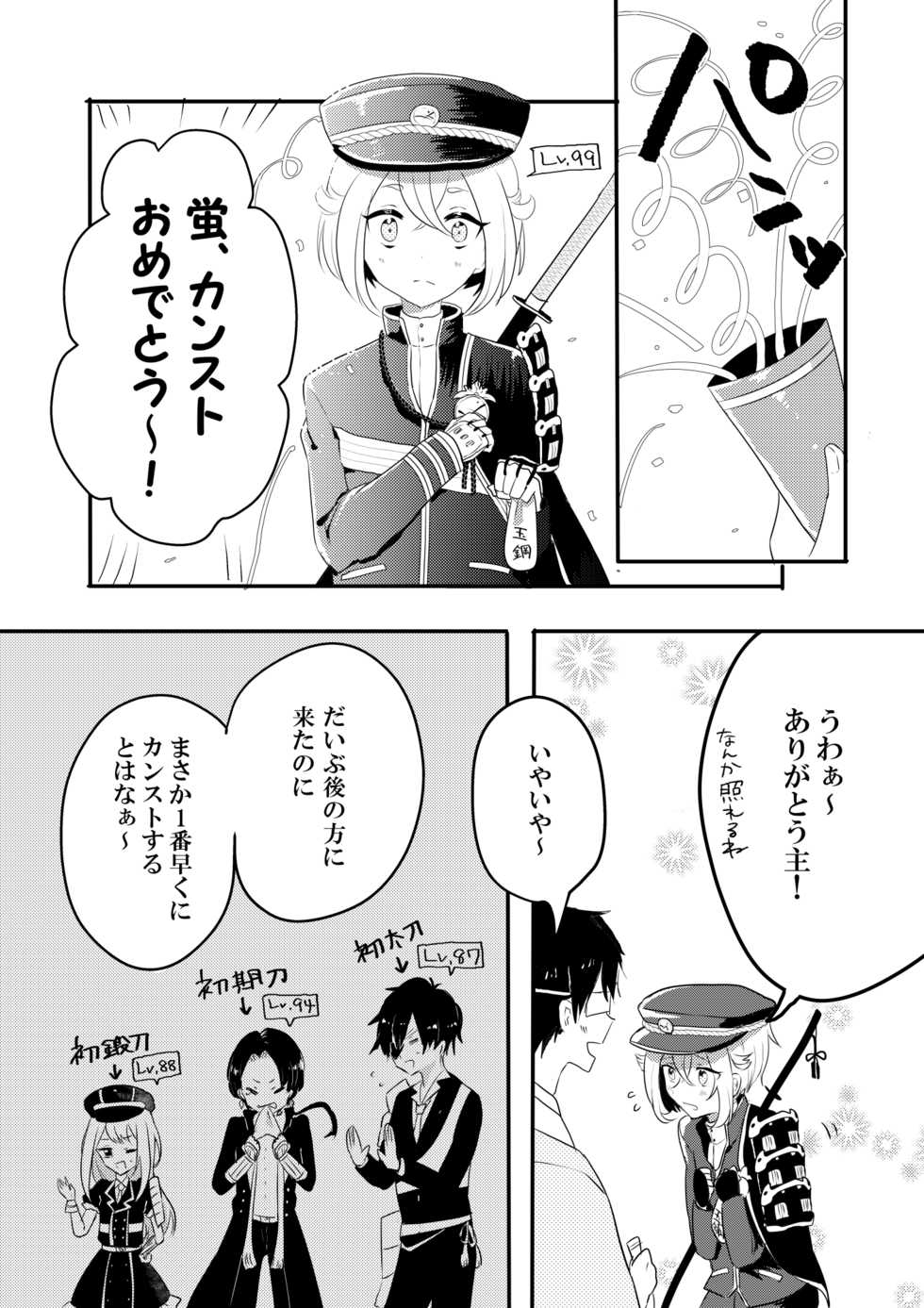 [塩] さにほたweb再録 (Touken Ranbu) [Digital] - Page 2