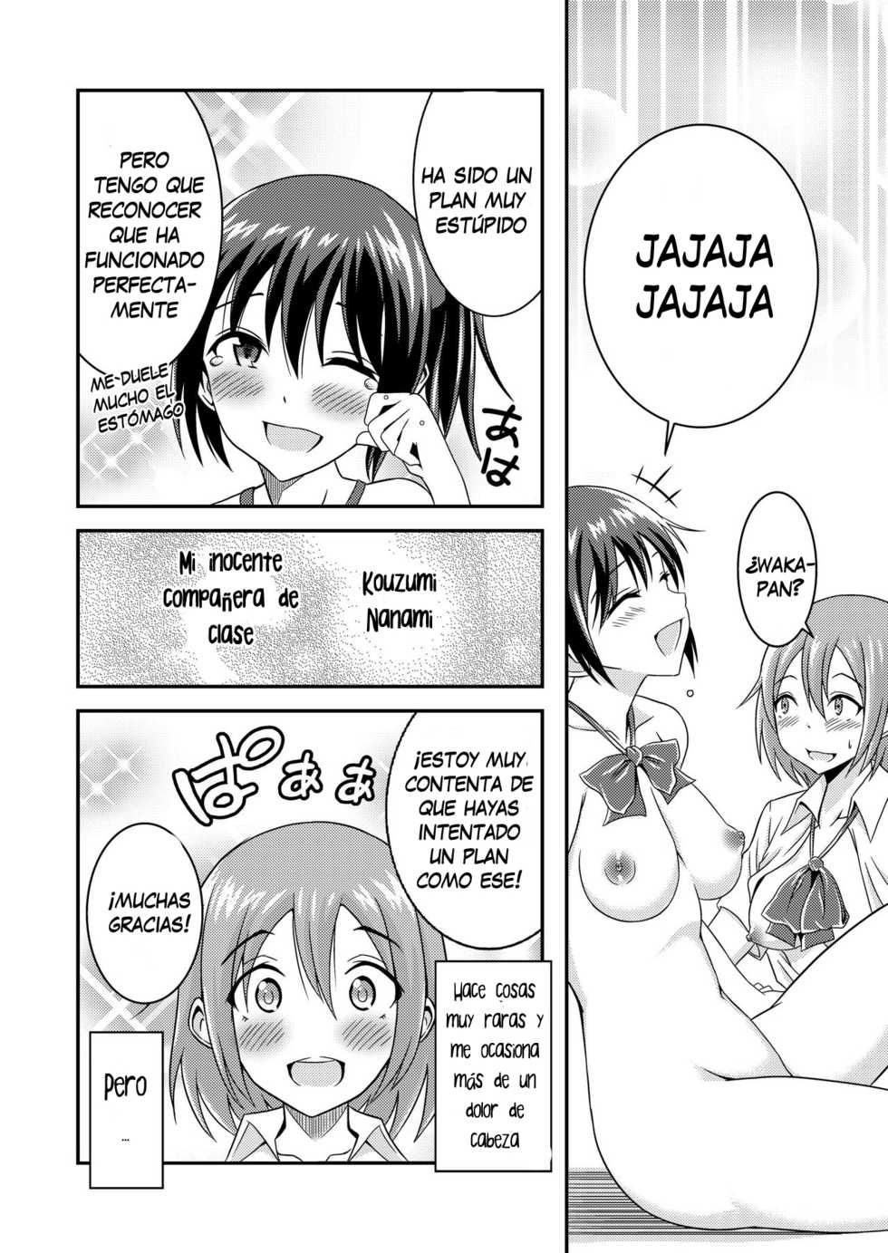 [Soramune (Yuzu Ramune)] Hentai Roshutsu Friends - Abnormal Naked Friends [Spanish] [arKram] [Digital] - Page 31
