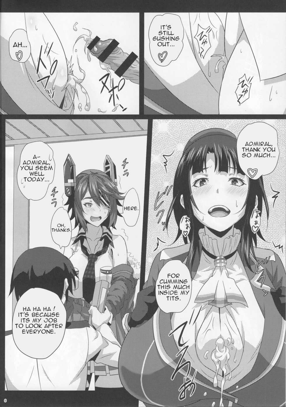 (C94) [METAL-WIND (Sangou)] Oppai Member Paizuri Lesson (Kantai Collection -KanColle-) [English] [ZuriRaba] - Page 5