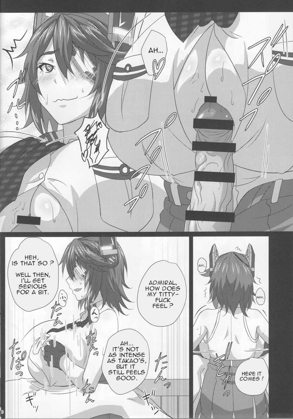 (C94) [METAL-WIND (Sangou)] Oppai Member Paizuri Lesson (Kantai Collection -KanColle-) [English] [ZuriRaba] - Page 7