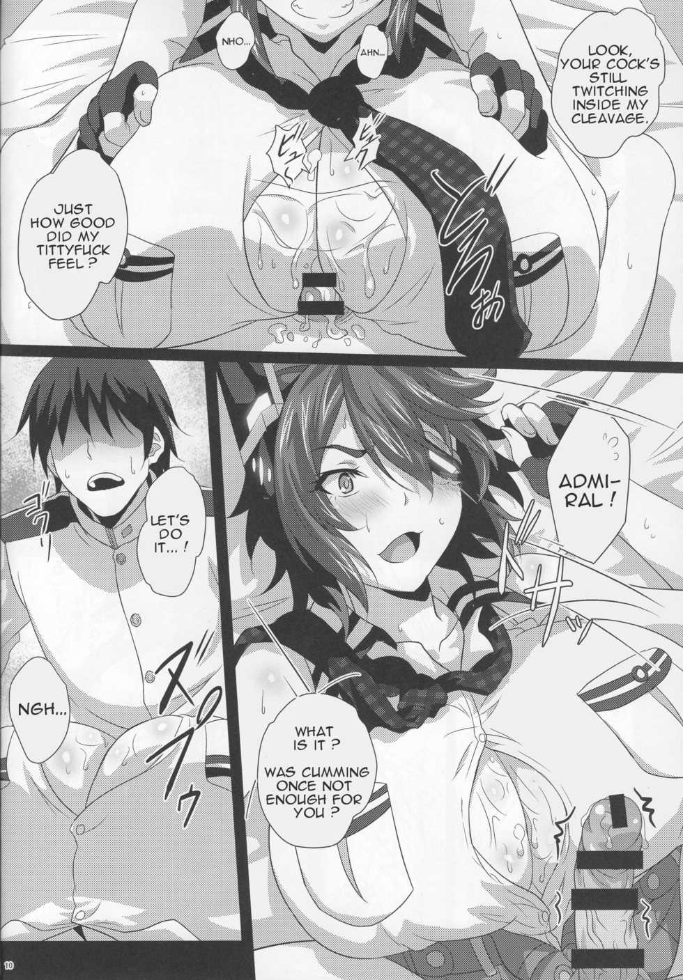 (C94) [METAL-WIND (Sangou)] Oppai Member Paizuri Lesson (Kantai Collection -KanColle-) [English] [ZuriRaba] - Page 9